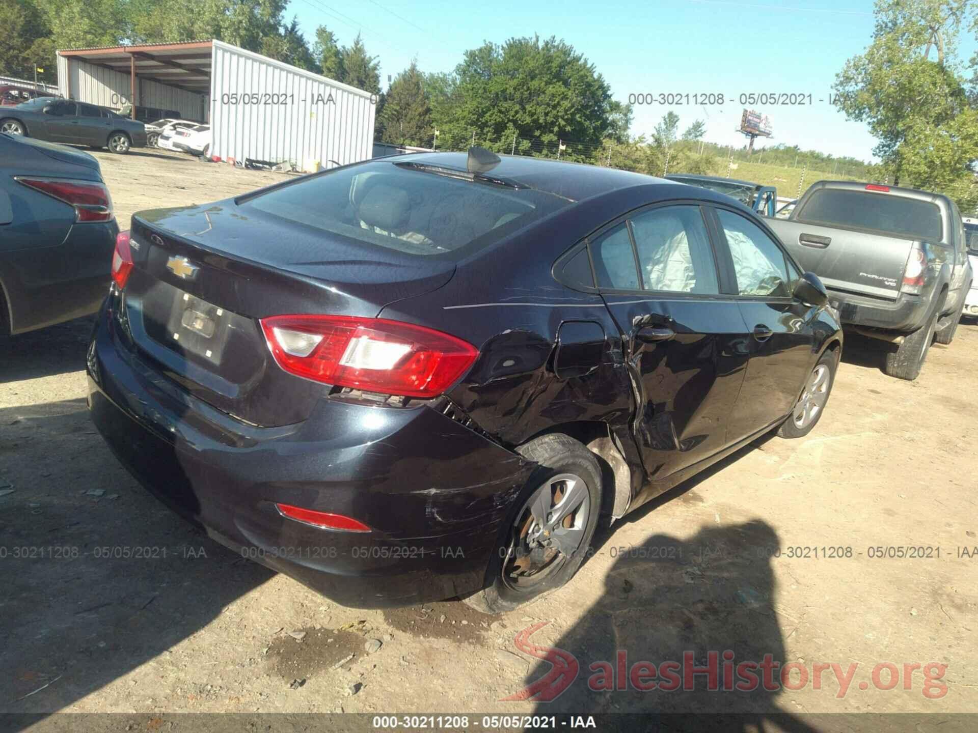 1G1BC5SMXG7316304 2016 CHEVROLET CRUZE