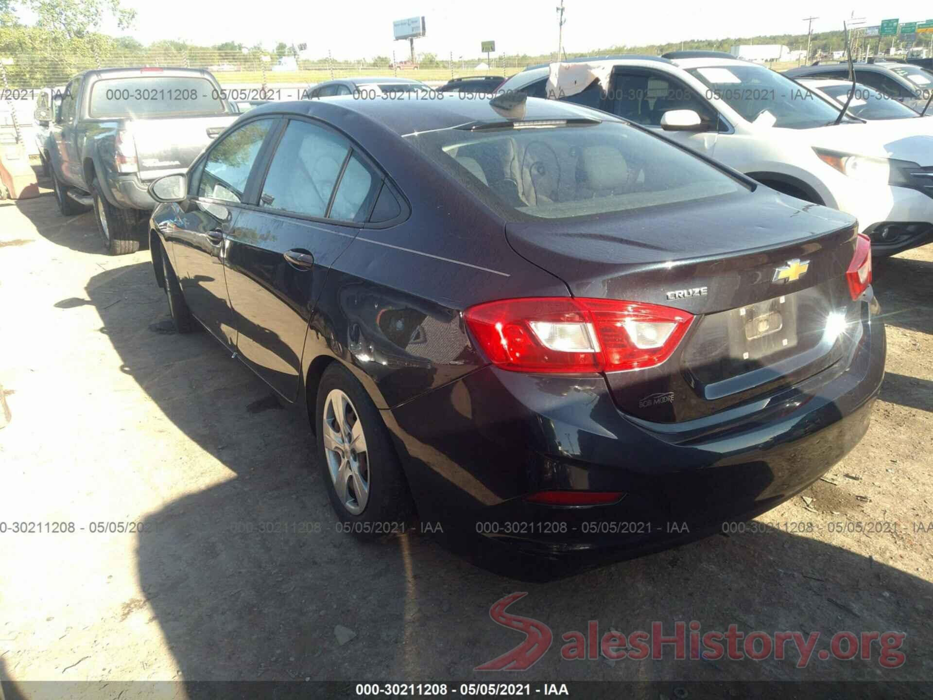 1G1BC5SMXG7316304 2016 CHEVROLET CRUZE