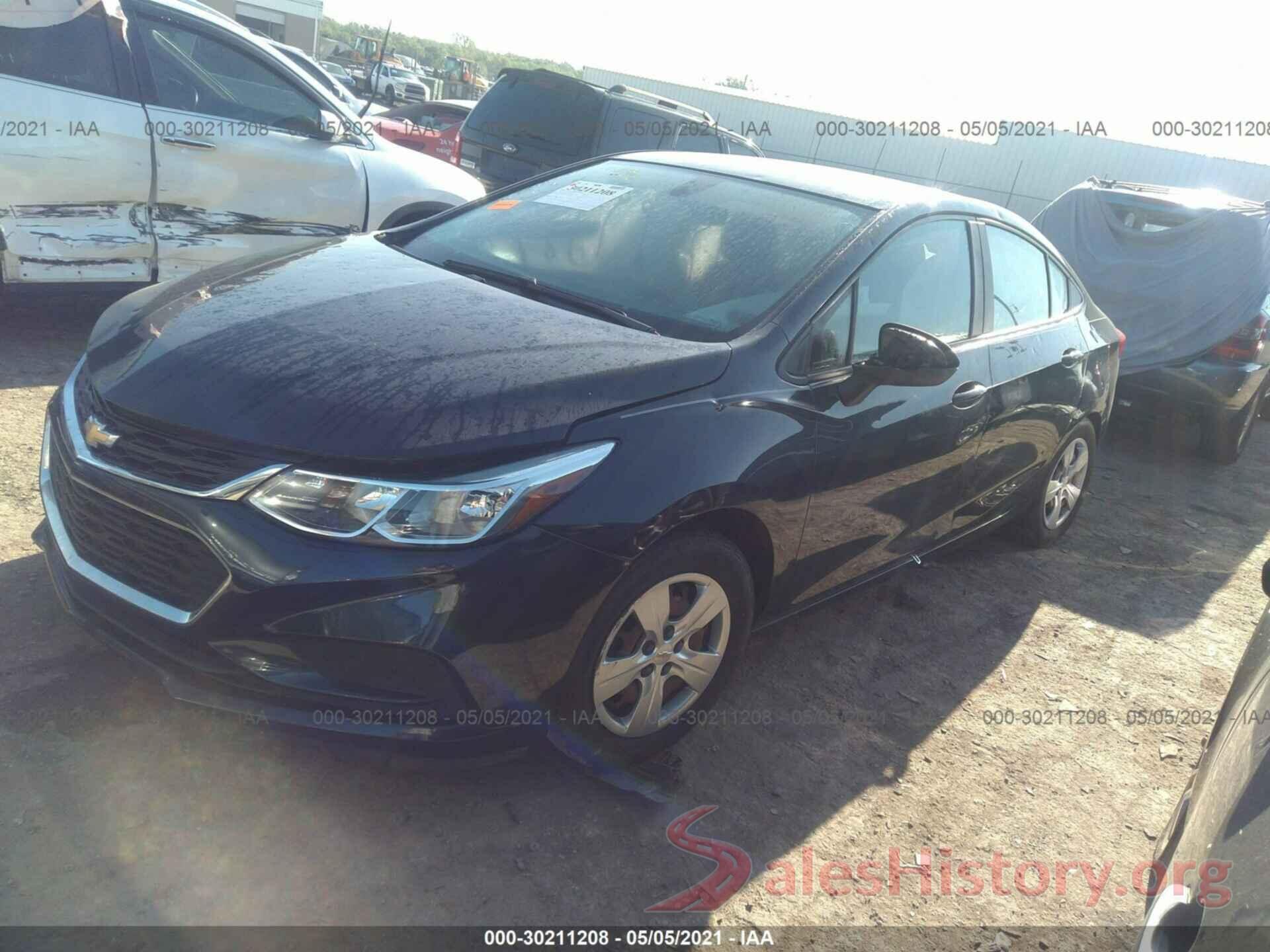 1G1BC5SMXG7316304 2016 CHEVROLET CRUZE