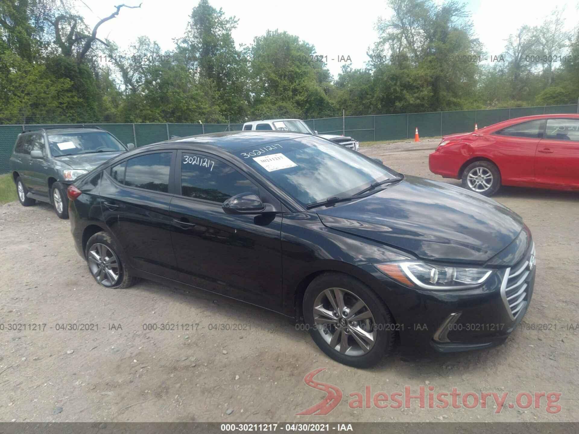 KMHD84LF5JU468698 2018 HYUNDAI ELANTRA