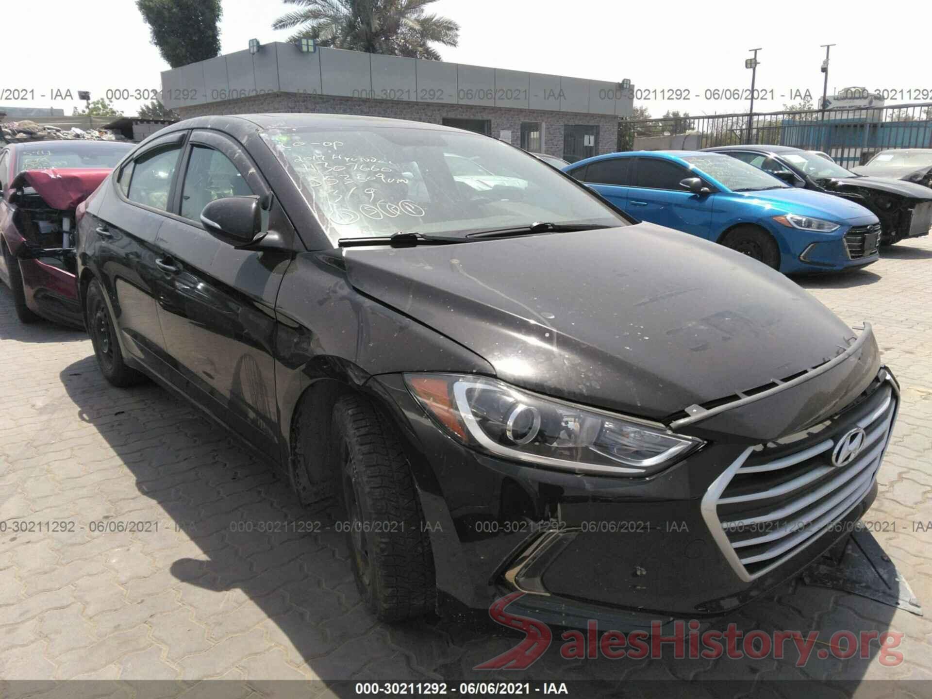 0000000000153509 2017 HYUNDAI ELANTRA