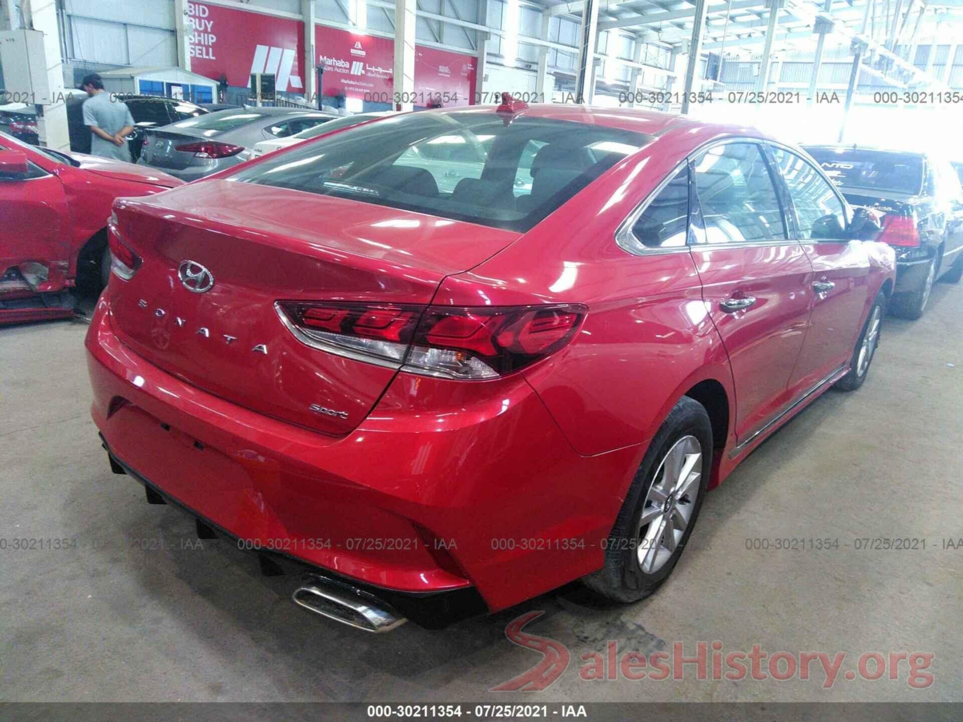 000034AF3JH692055 2018 HYUNDAI SONATA