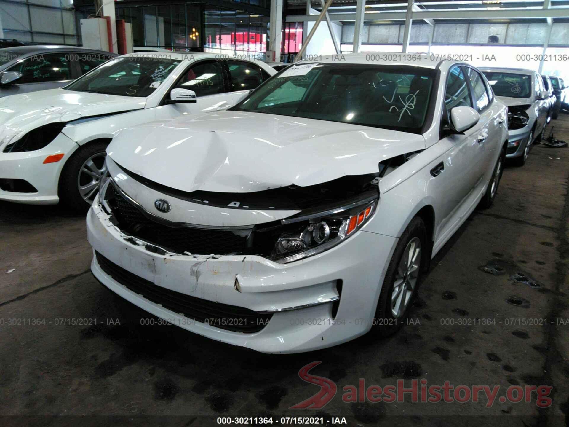 0000T4L38JG204323 2018 KIA OPTIMA