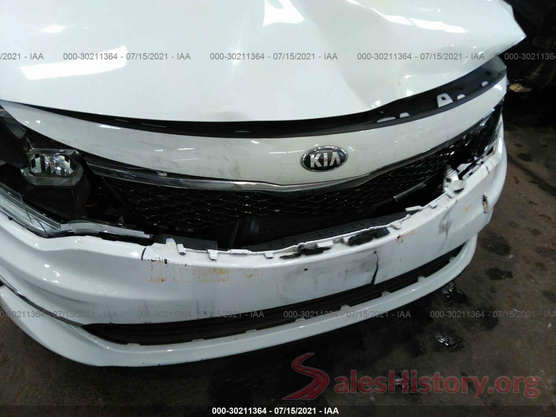 0000T4L38JG204323 2018 KIA OPTIMA