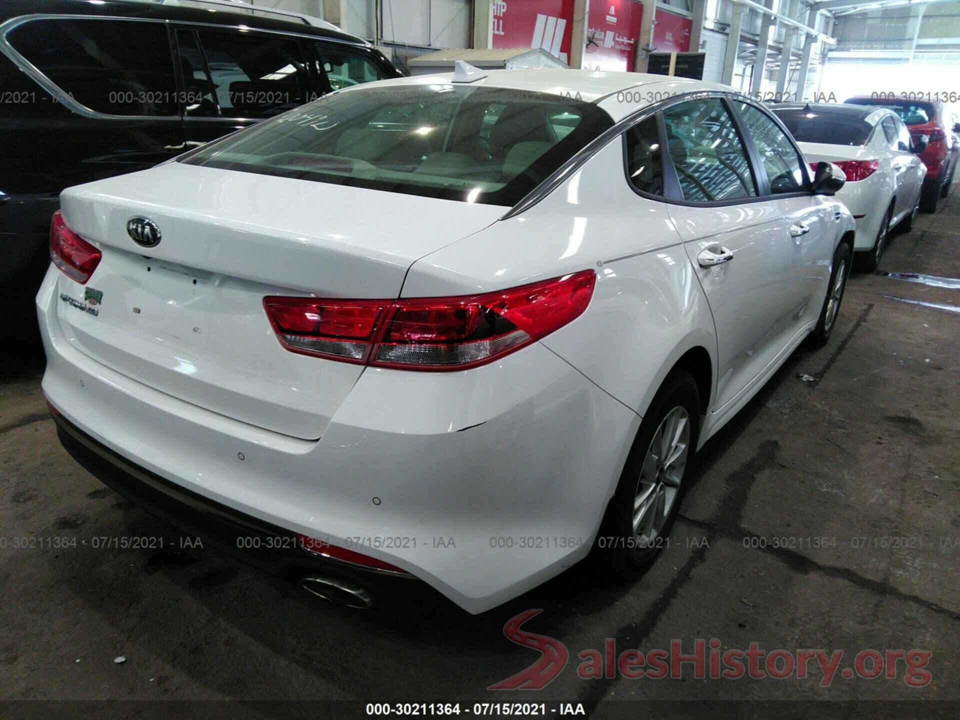 0000T4L38JG204323 2018 KIA OPTIMA