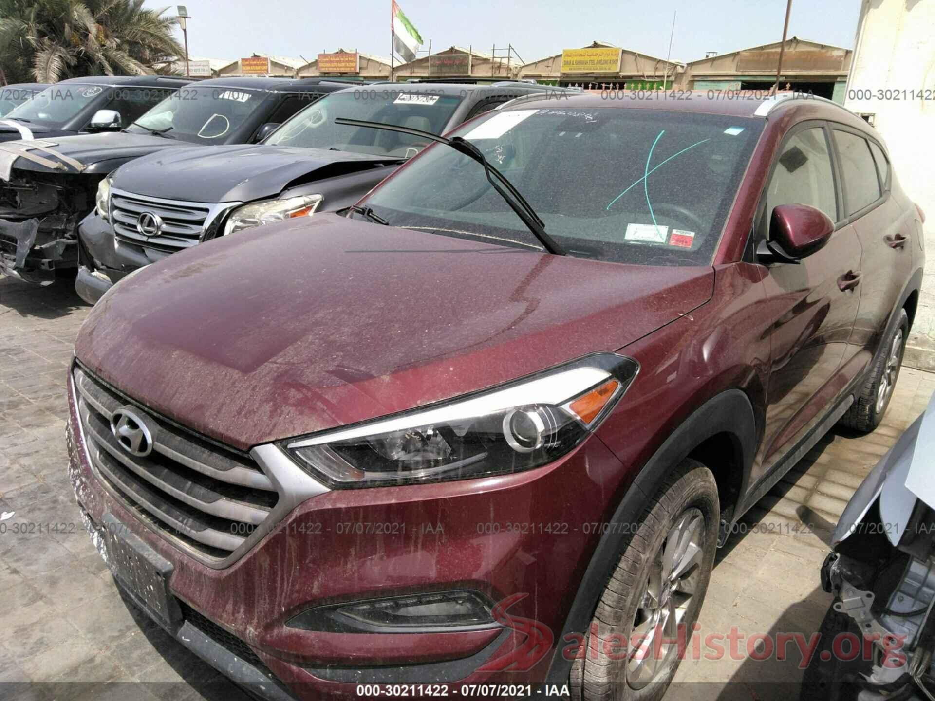 000000A44HU251960 2017 HYUNDAI TUCSON