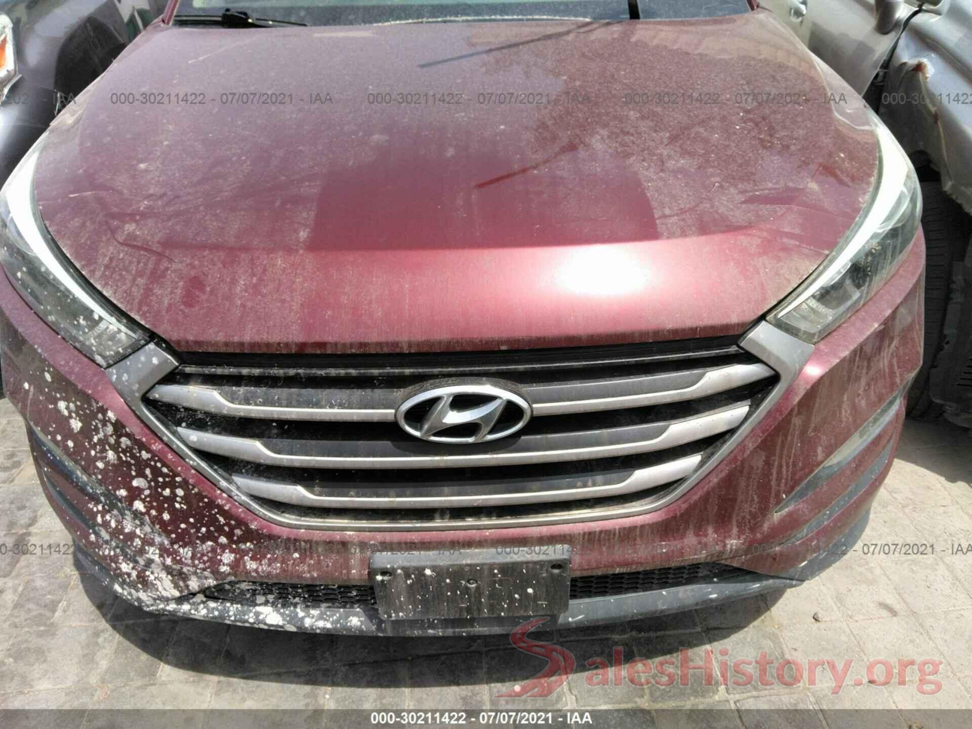 000000A44HU251960 2017 HYUNDAI TUCSON