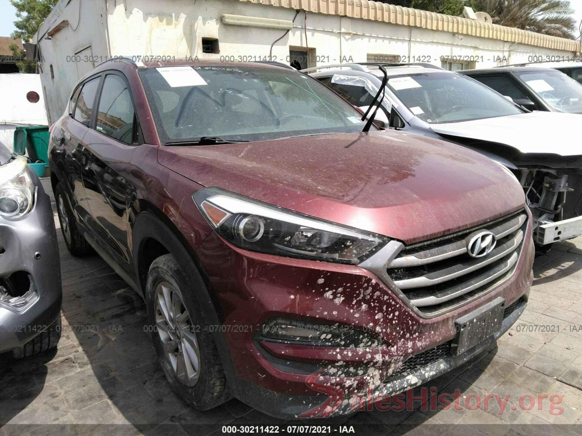 000000A44HU251960 2017 HYUNDAI TUCSON