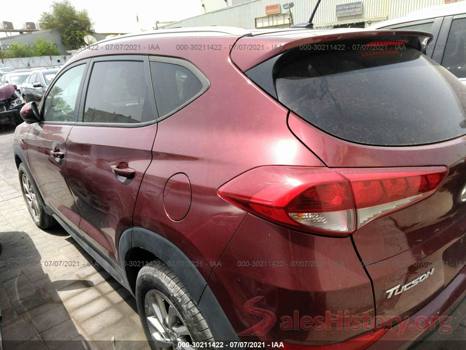 000000A44HU251960 2017 HYUNDAI TUCSON