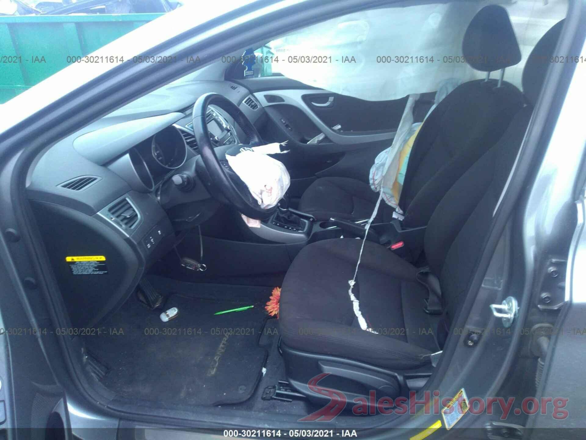 KMHDH4AE1GU574469 2016 HYUNDAI ELANTRA