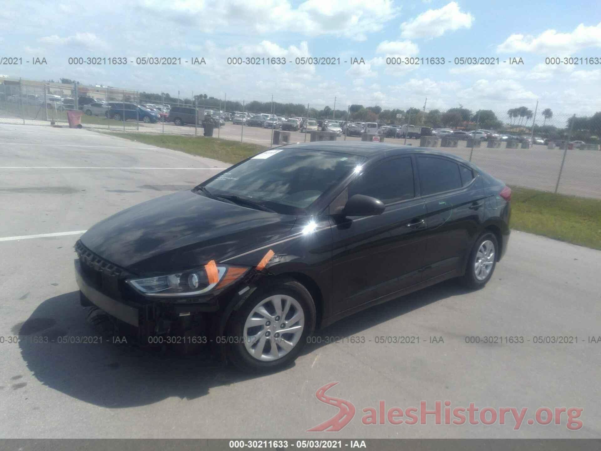 5NPD74LF9HH058773 2017 HYUNDAI ELANTRA