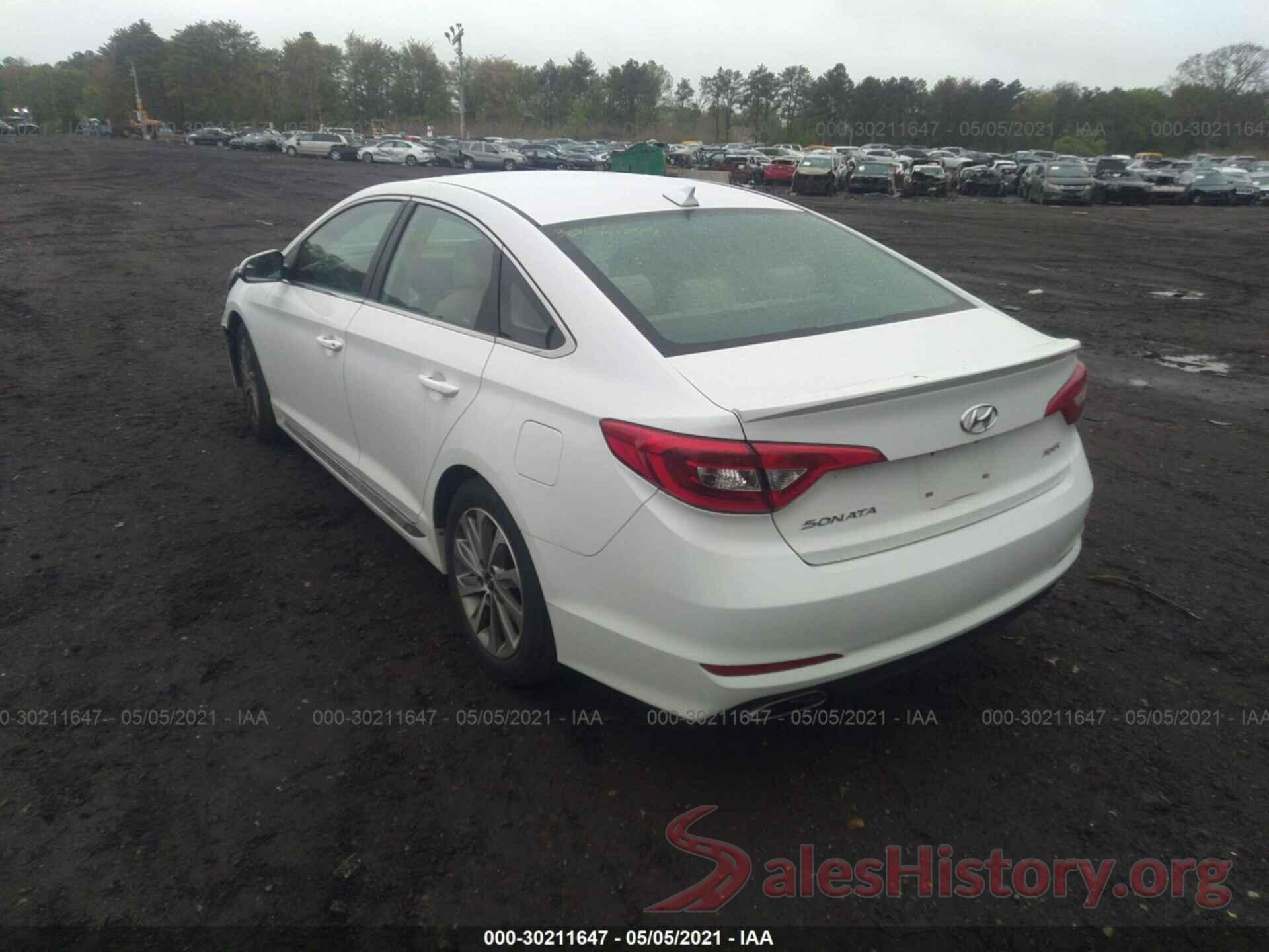 5NPE34AF8HH459783 2017 HYUNDAI SONATA