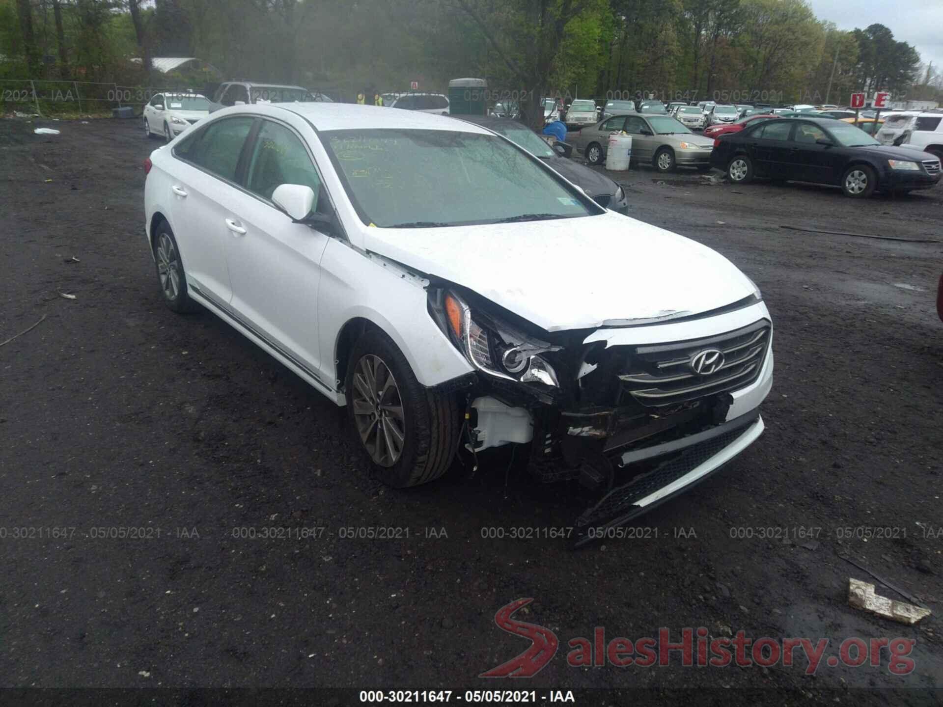 5NPE34AF8HH459783 2017 HYUNDAI SONATA