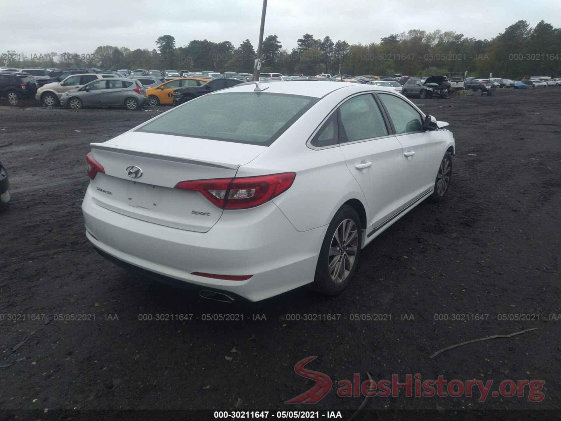 5NPE34AF8HH459783 2017 HYUNDAI SONATA