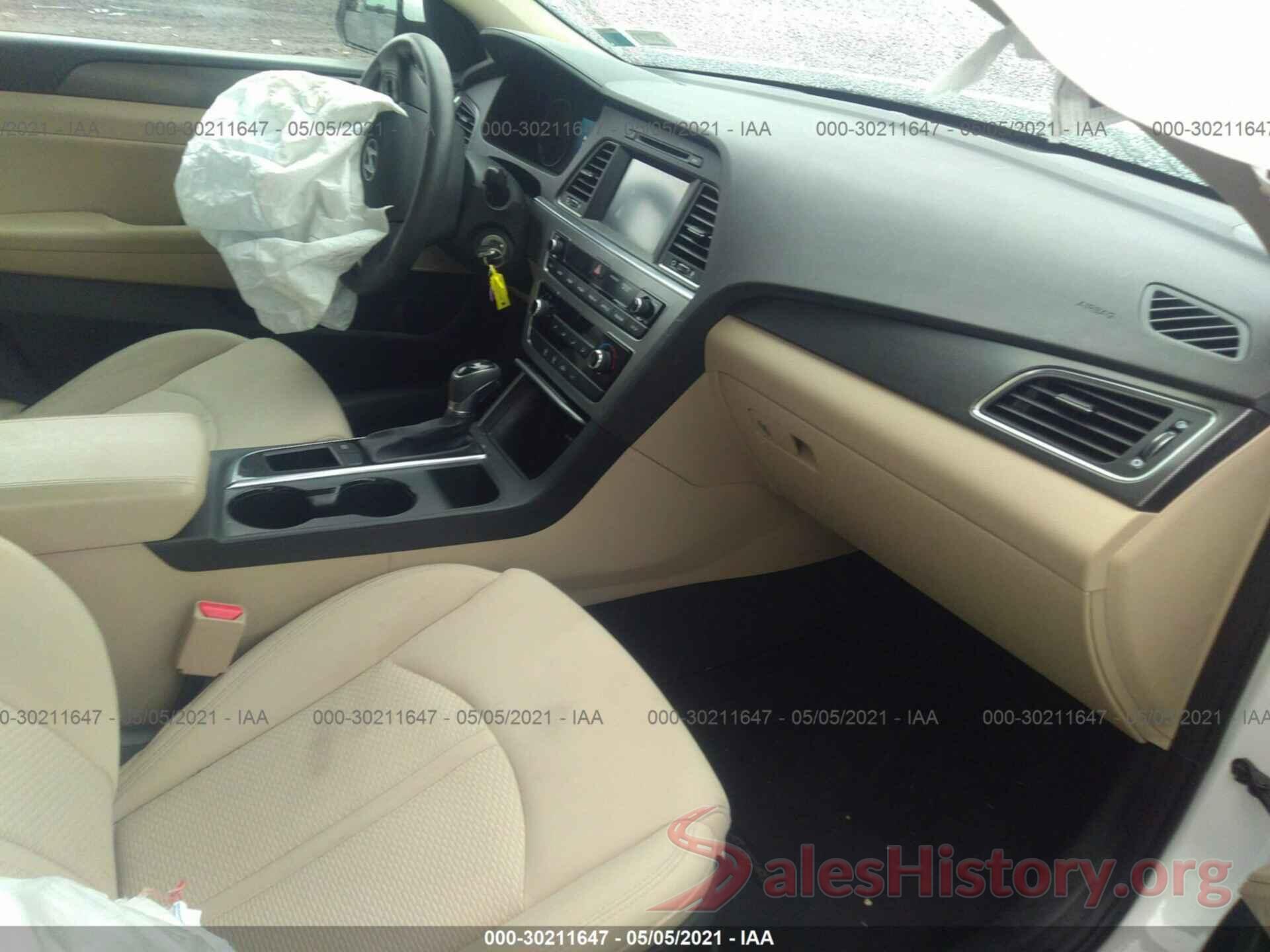 5NPE34AF8HH459783 2017 HYUNDAI SONATA