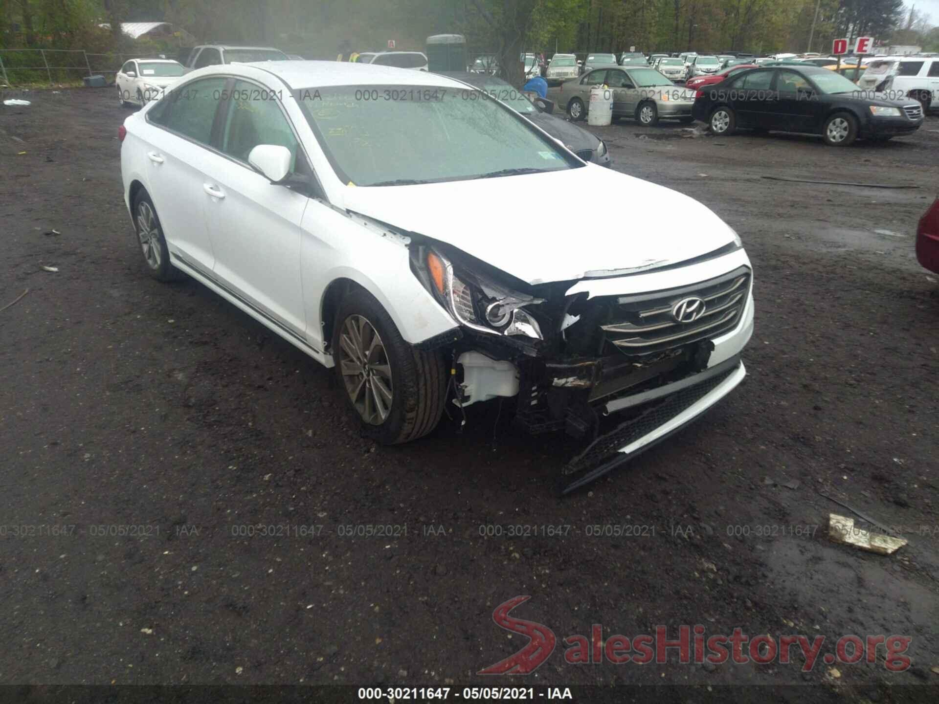 5NPE34AF8HH459783 2017 HYUNDAI SONATA