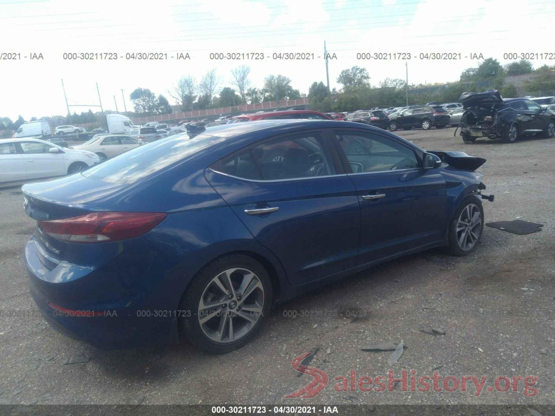 5NPD84LF0HH130943 2017 HYUNDAI ELANTRA