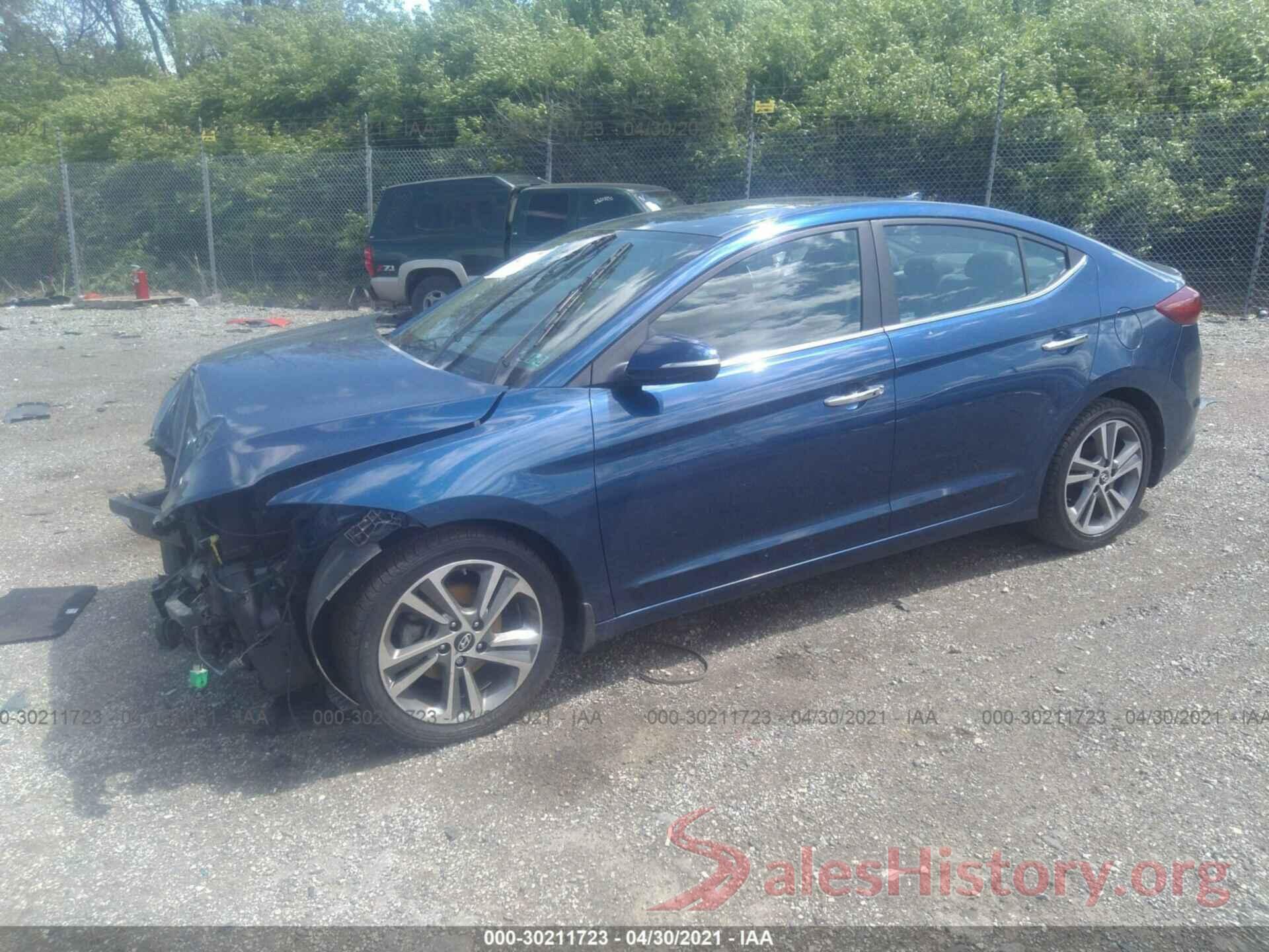 5NPD84LF0HH130943 2017 HYUNDAI ELANTRA