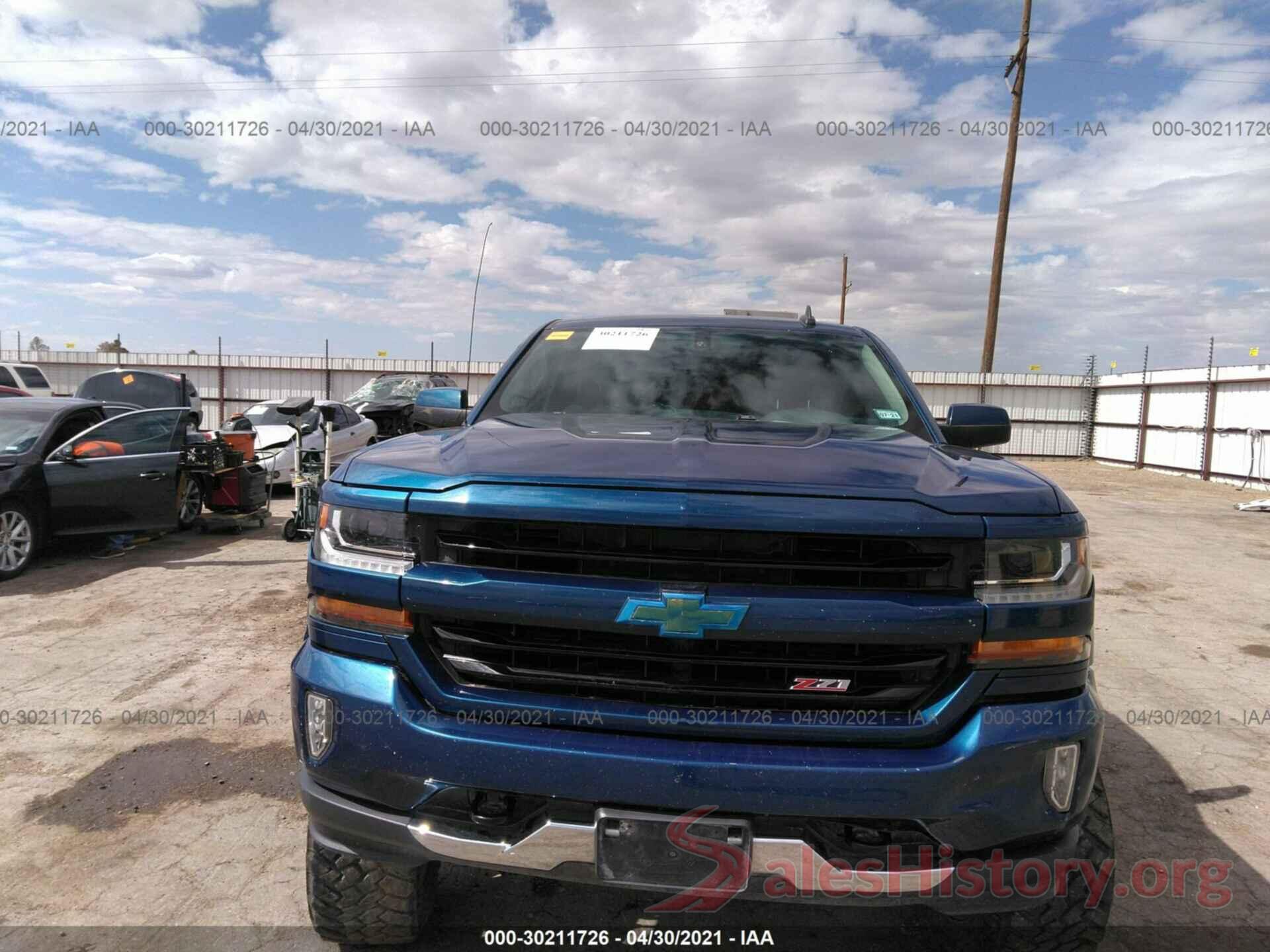 3GCUKREC9HG435173 2017 CHEVROLET SILVERADO 1500