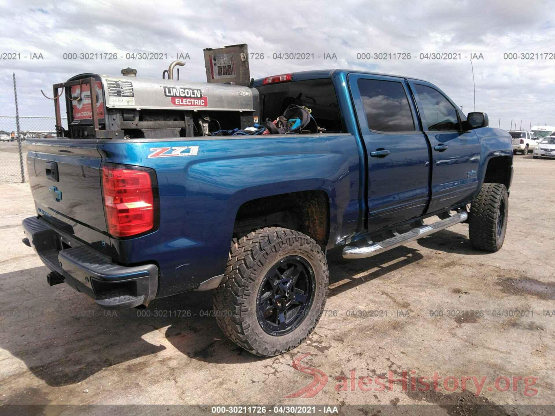 3GCUKREC9HG435173 2017 CHEVROLET SILVERADO 1500