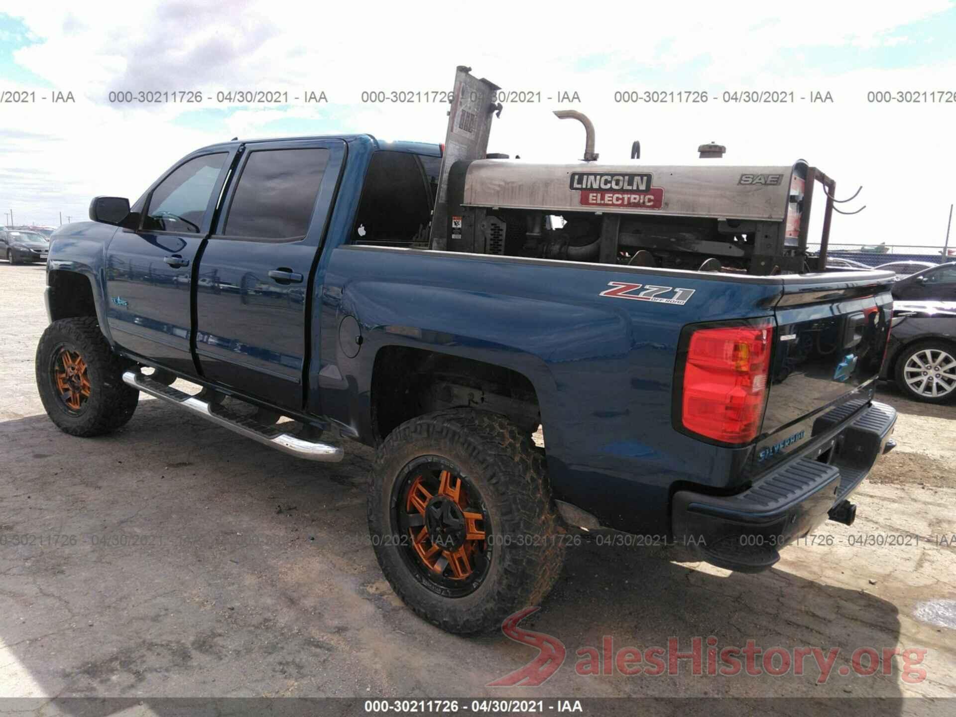 3GCUKREC9HG435173 2017 CHEVROLET SILVERADO 1500