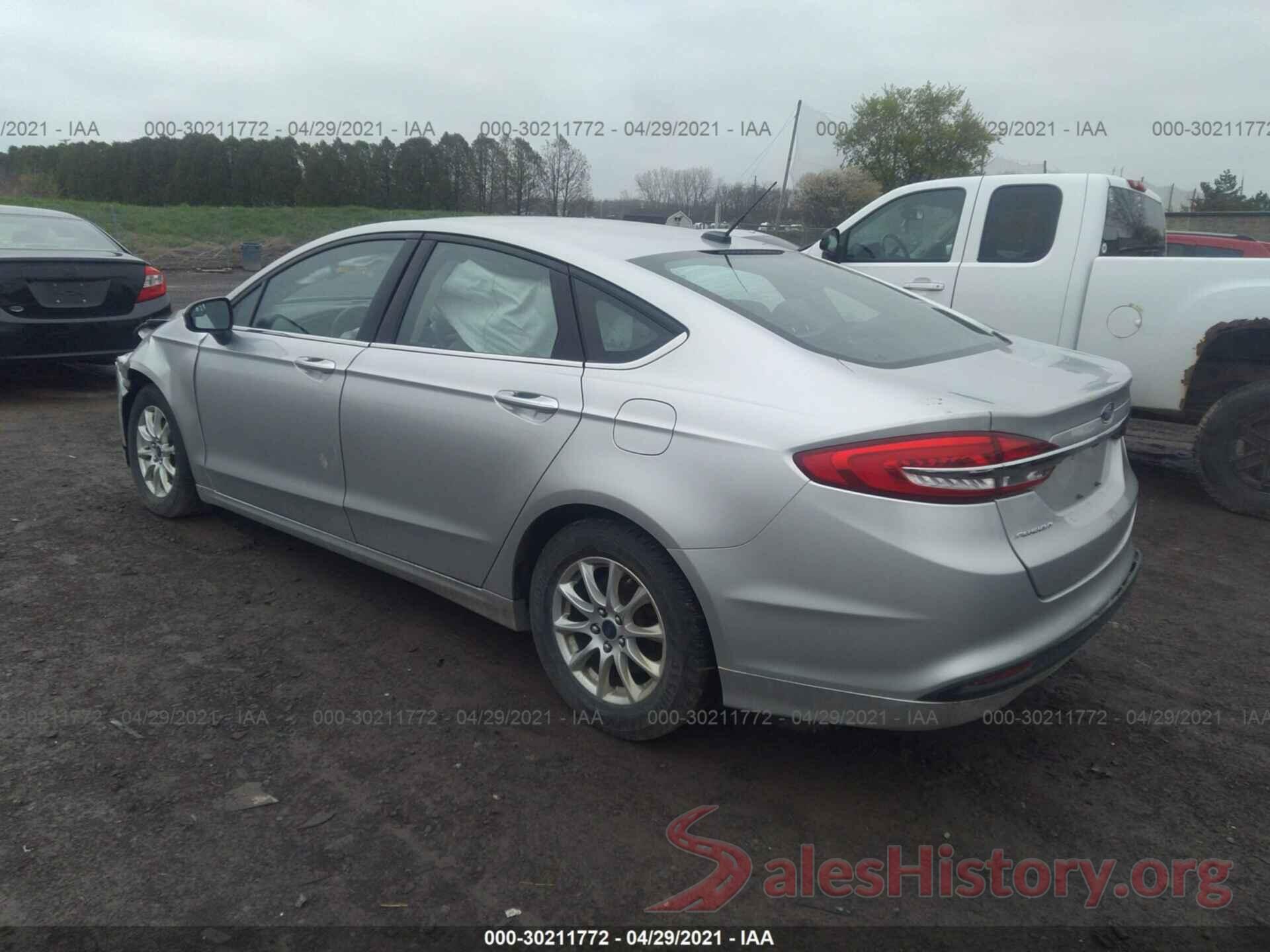 3FA6P0G70HR259453 2017 FORD FUSION