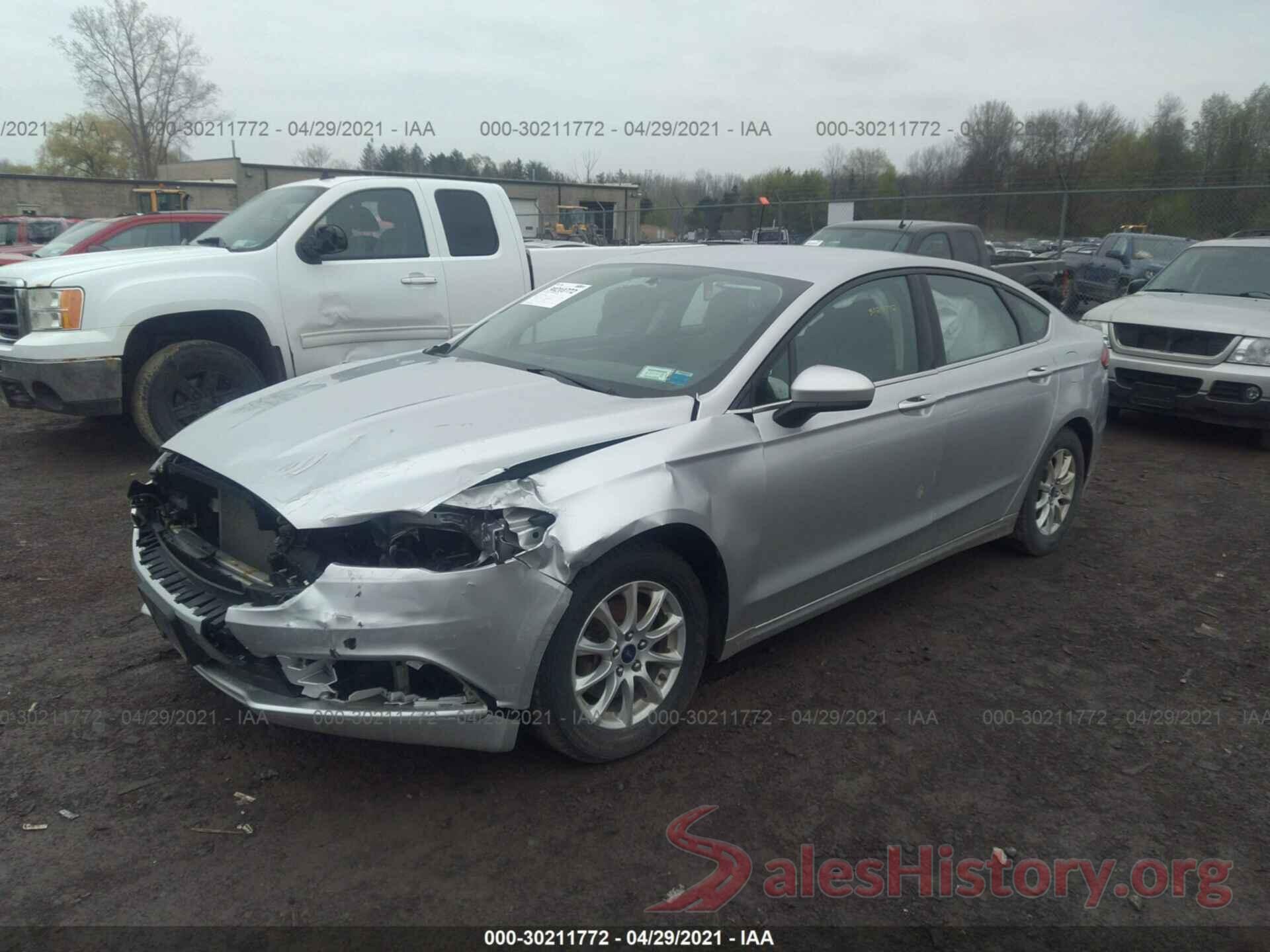 3FA6P0G70HR259453 2017 FORD FUSION