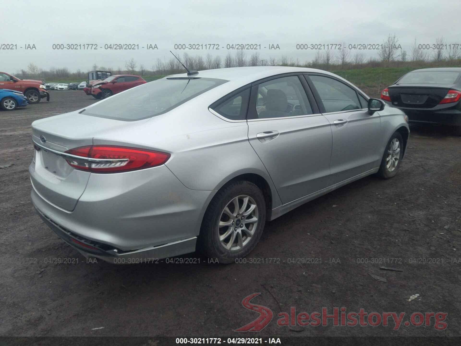 3FA6P0G70HR259453 2017 FORD FUSION