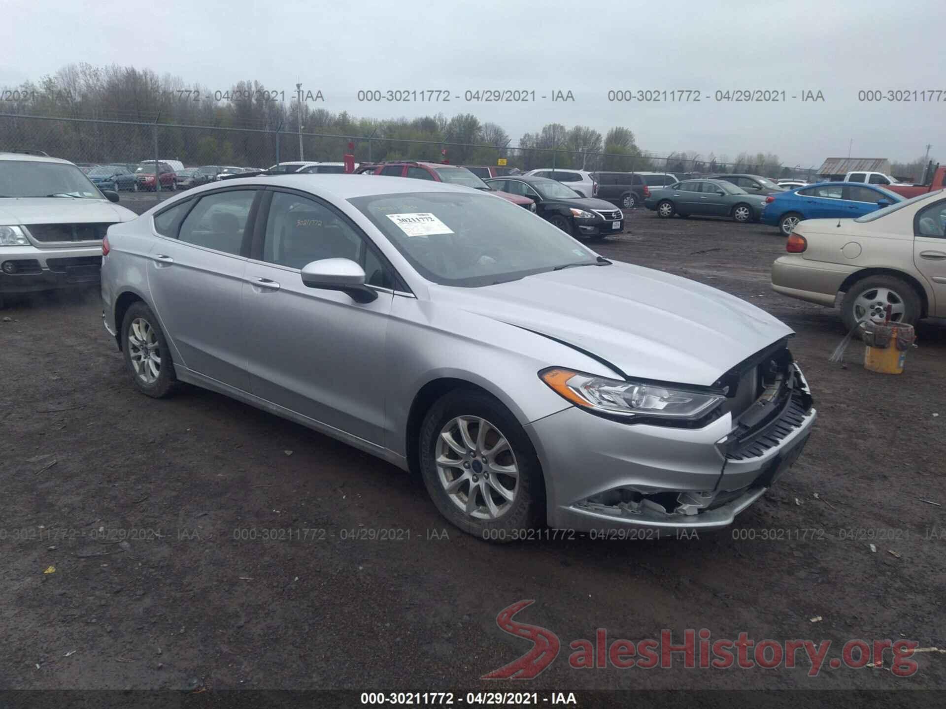 3FA6P0G70HR259453 2017 FORD FUSION