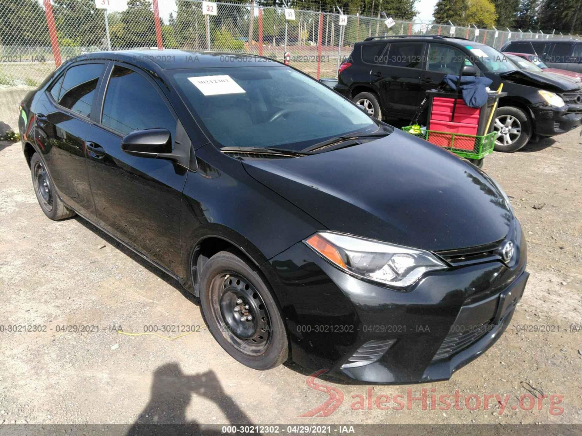 5YFBURHE5GP475838 2016 TOYOTA COROLLA