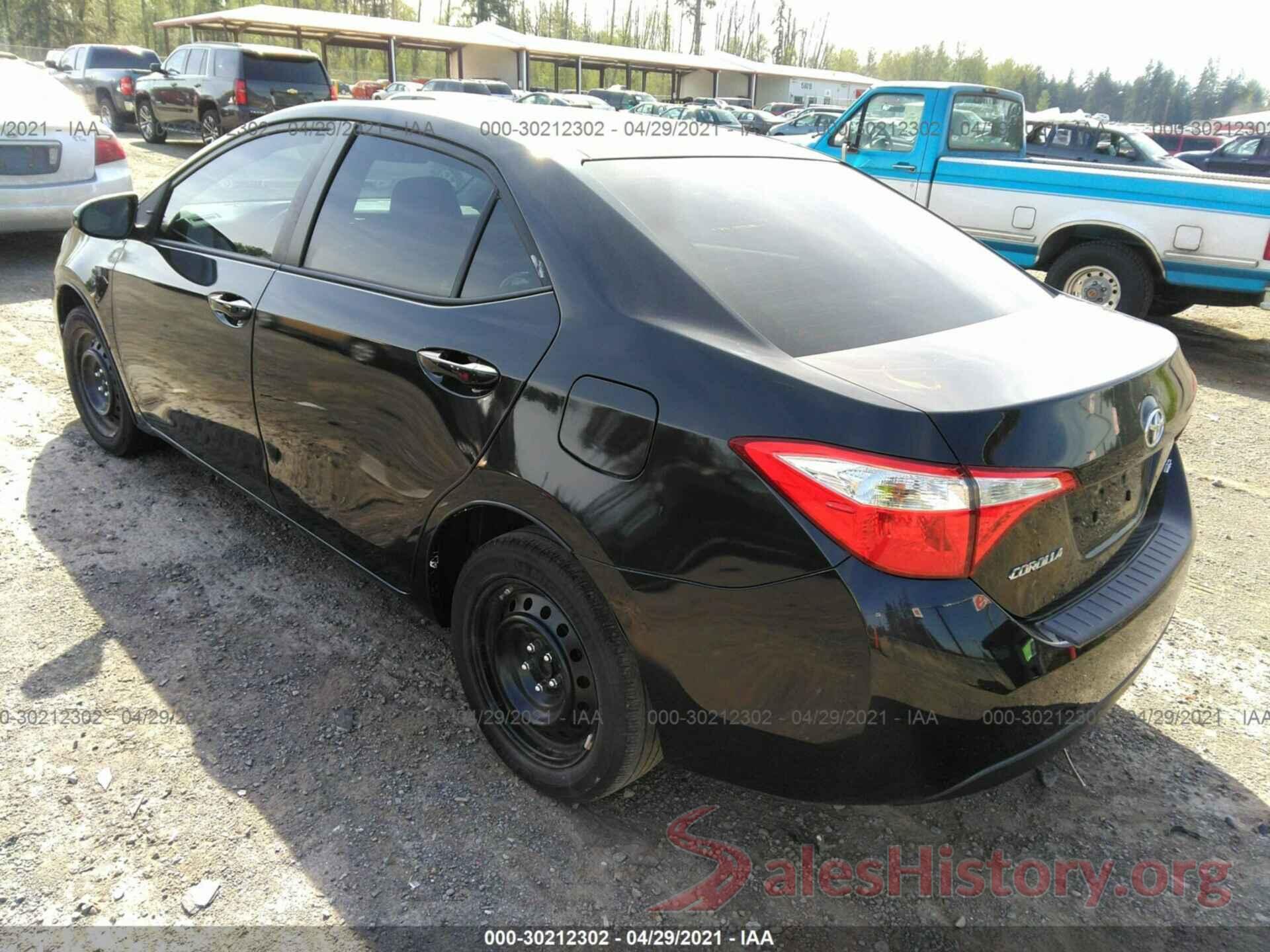 5YFBURHE5GP475838 2016 TOYOTA COROLLA