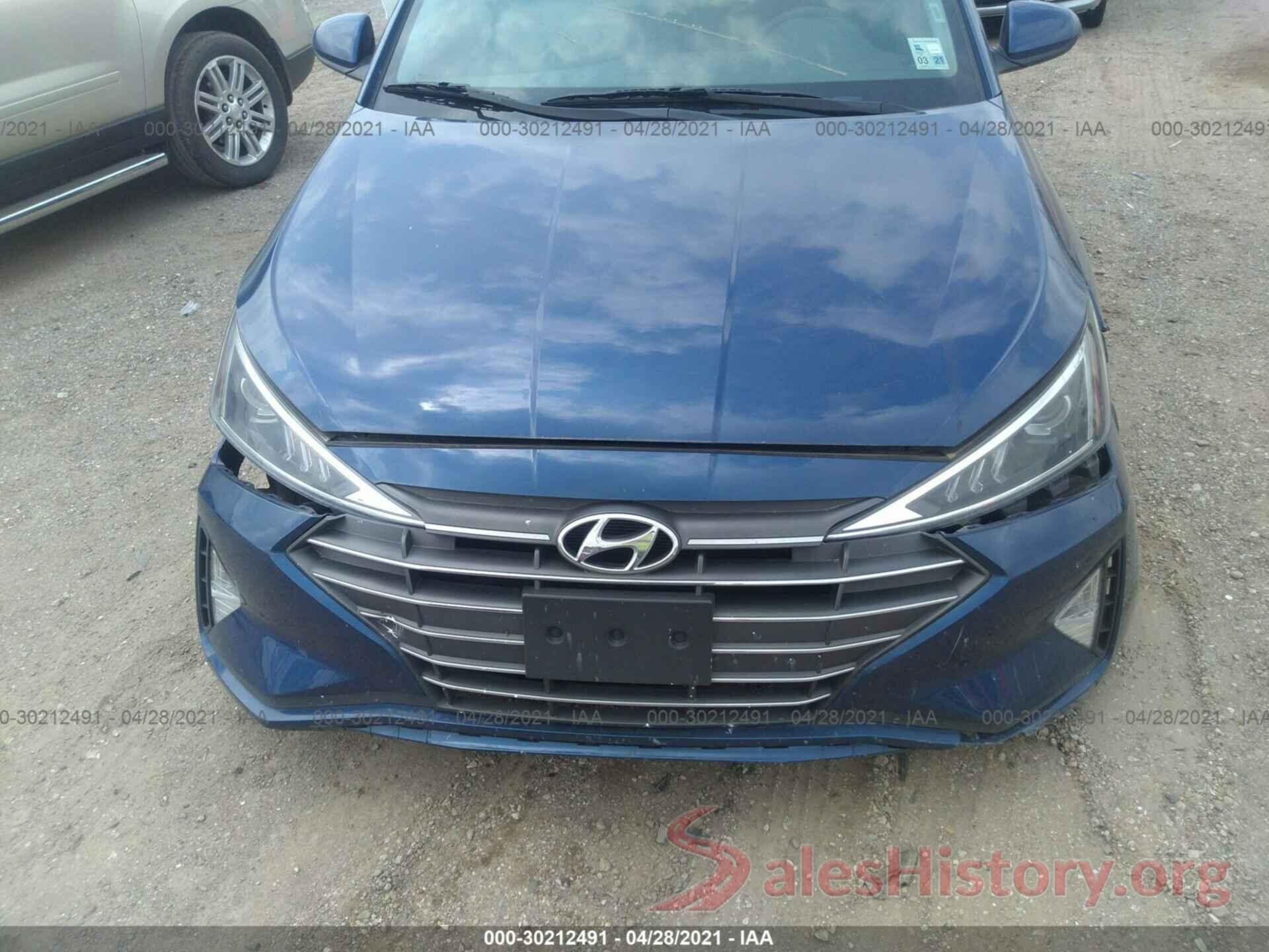 5NPD84LFXLH584870 2020 HYUNDAI ELANTRA