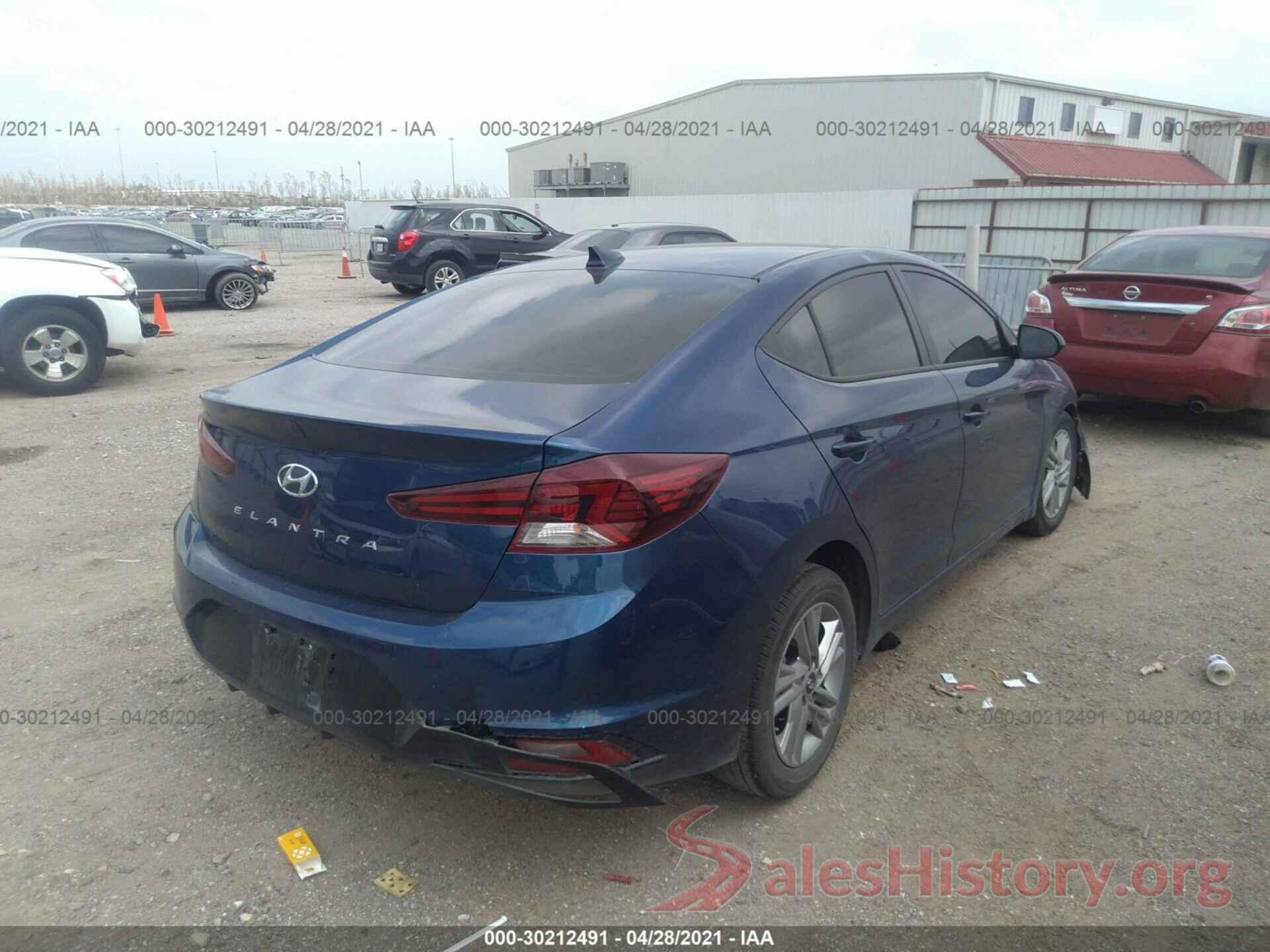 5NPD84LFXLH584870 2020 HYUNDAI ELANTRA