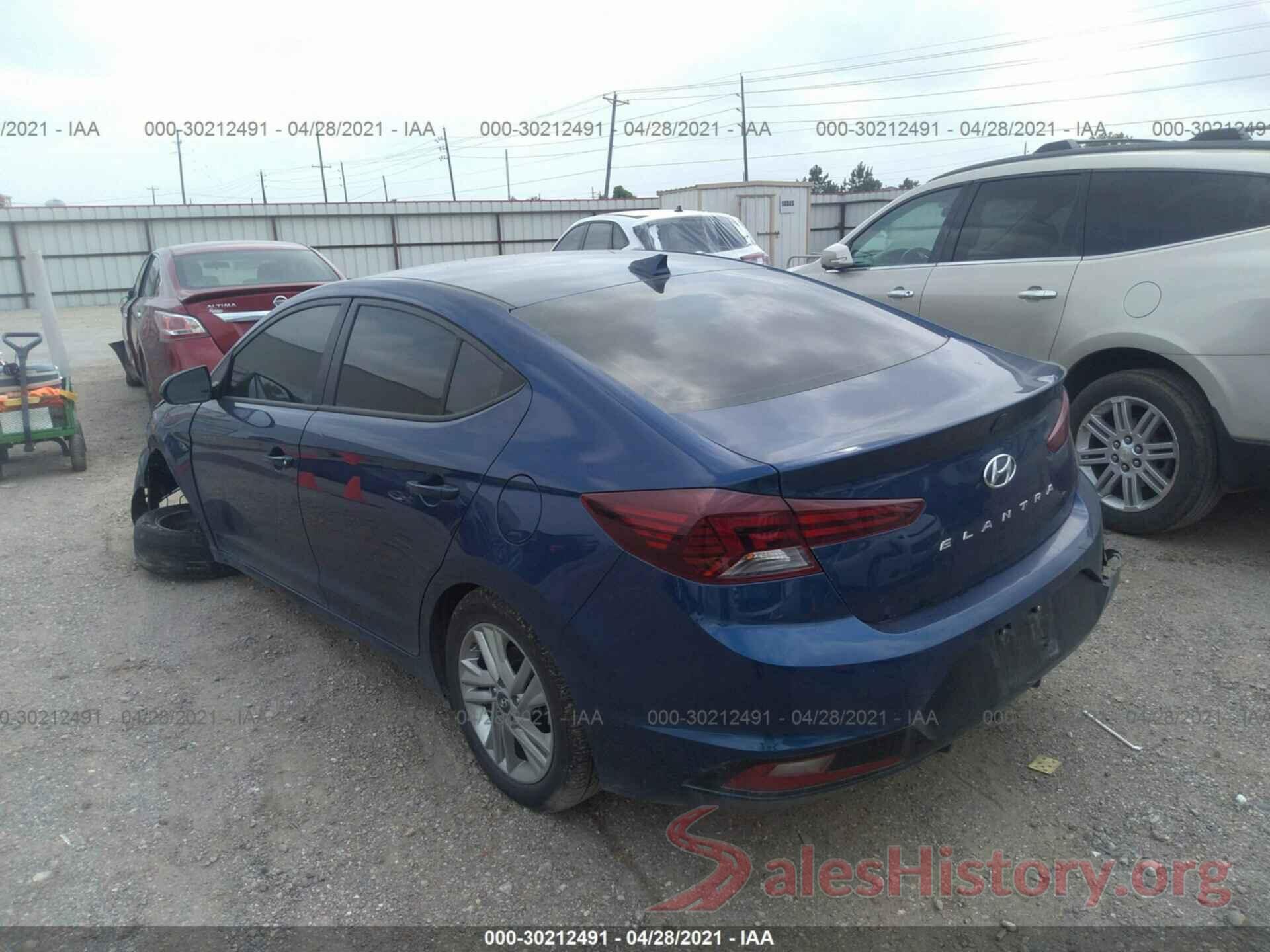 5NPD84LFXLH584870 2020 HYUNDAI ELANTRA