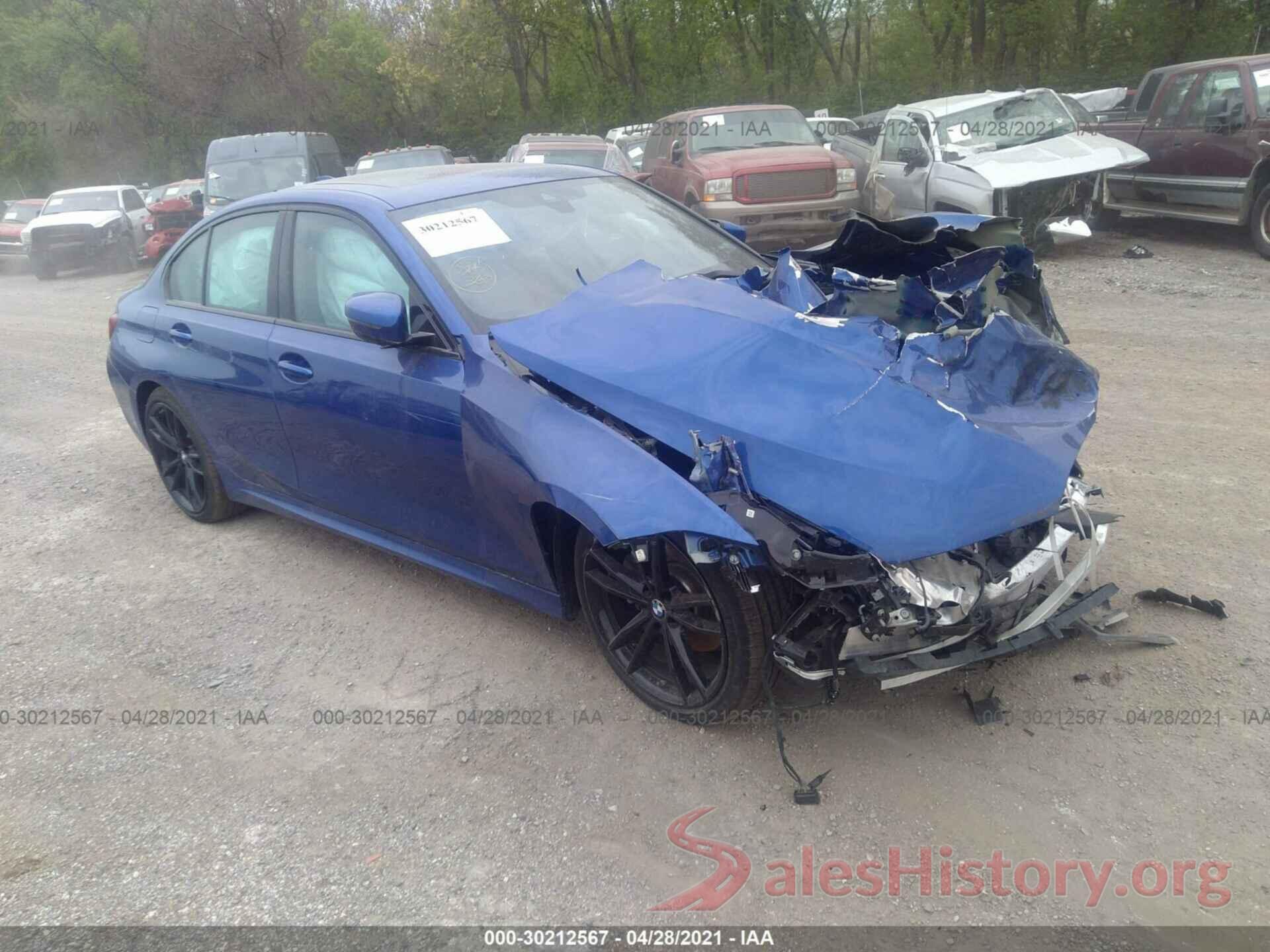 3MW5R7J06L8B38555 2020 BMW 3 SERIES