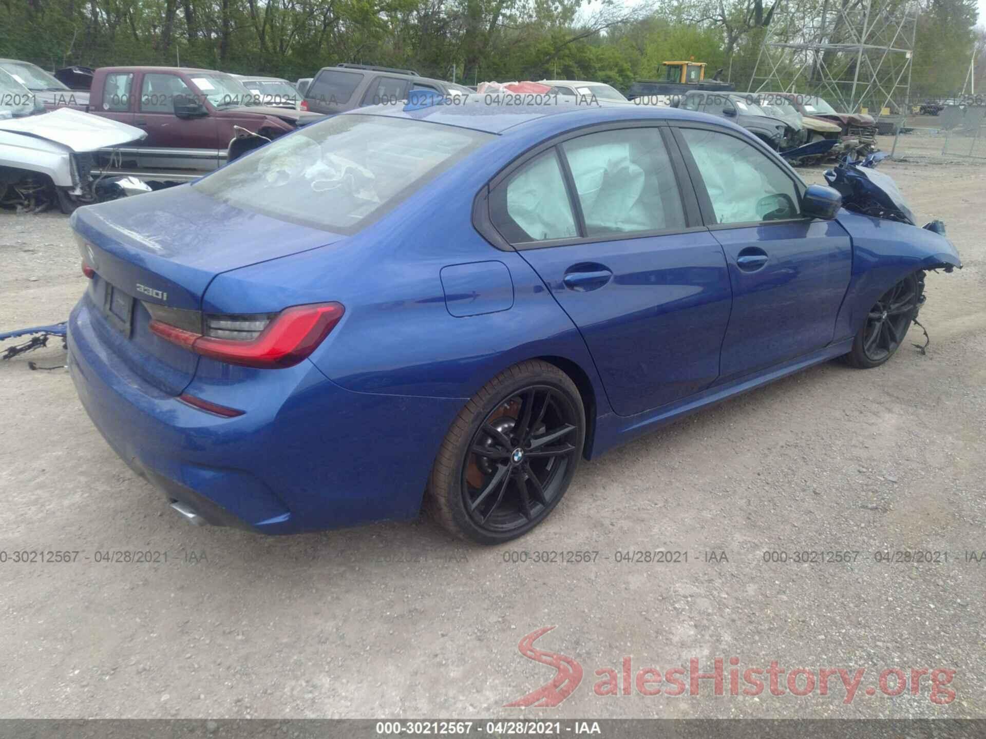 3MW5R7J06L8B38555 2020 BMW 3 SERIES