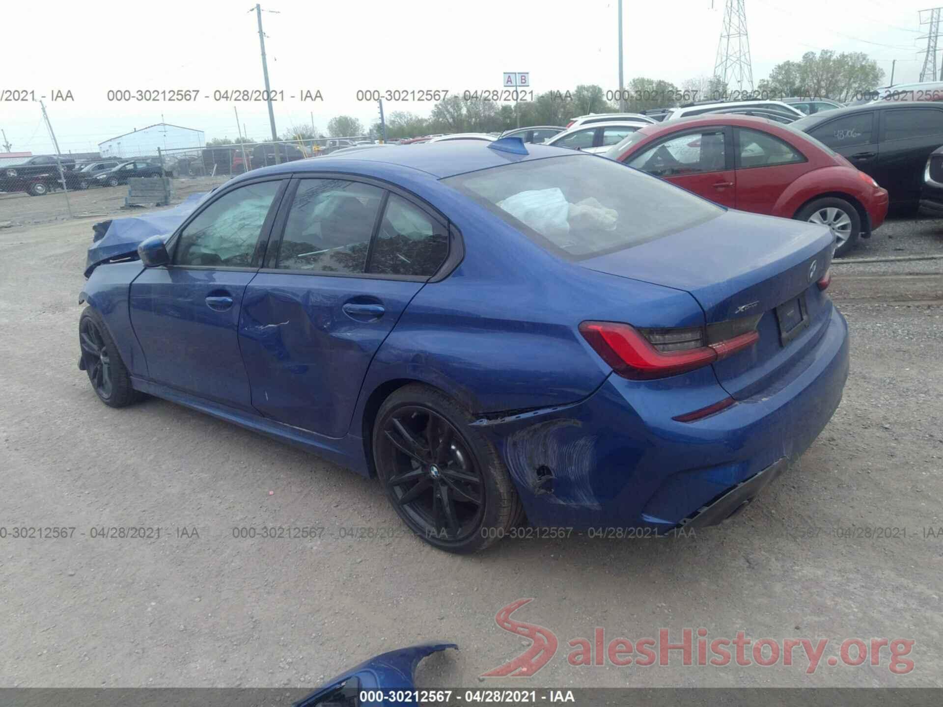 3MW5R7J06L8B38555 2020 BMW 3 SERIES