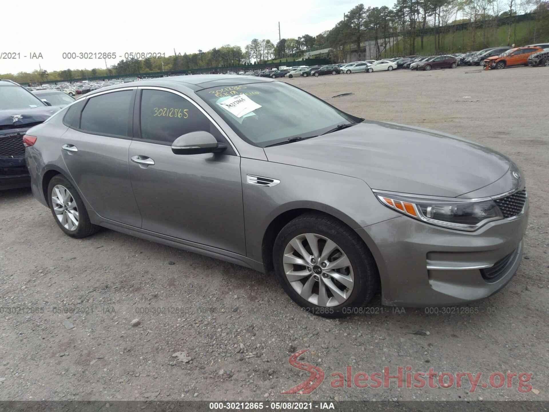 5XXGU4L35JG272091 2018 KIA OPTIMA