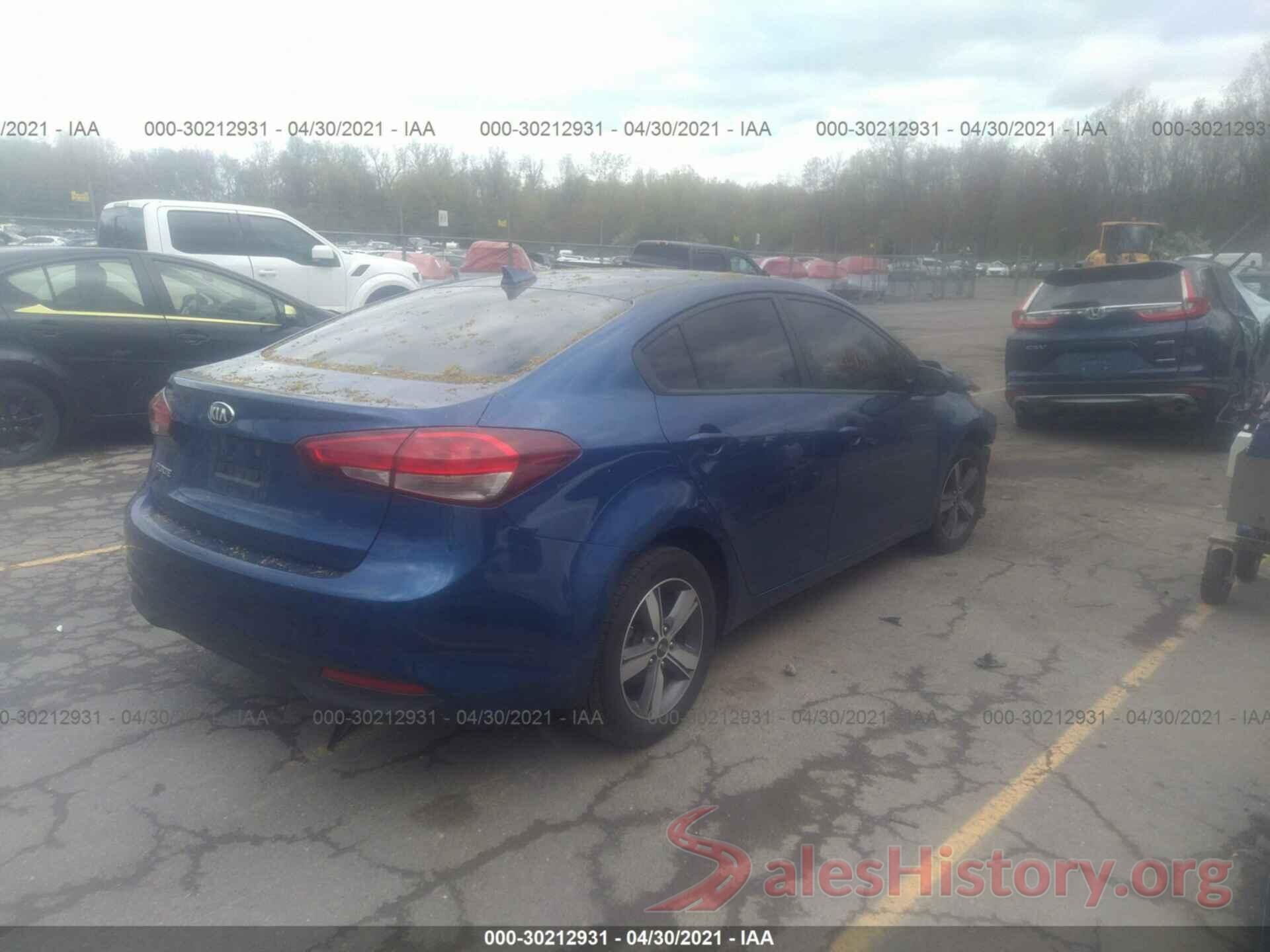 3KPFL4A76JE260190 2018 KIA FORTE