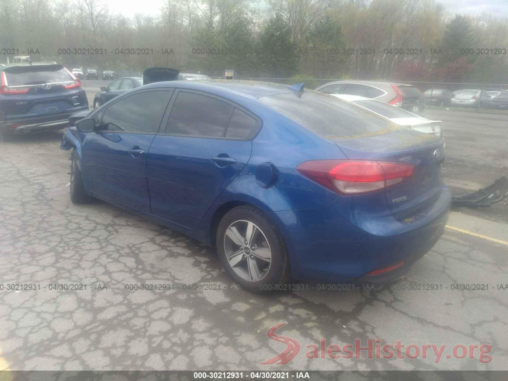 3KPFL4A76JE260190 2018 KIA FORTE