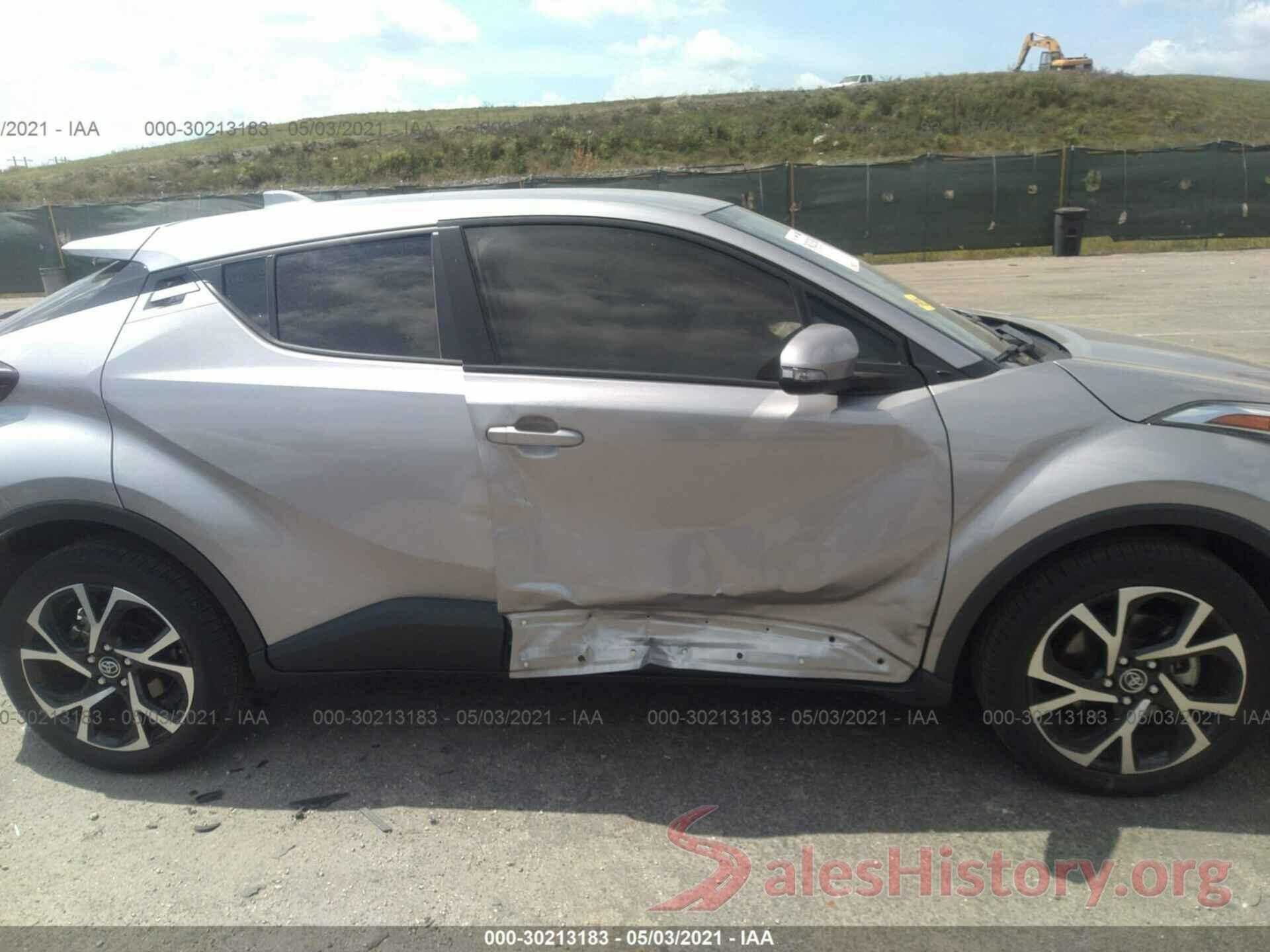 JTNKHMBX5K1018280 2019 TOYOTA C-HR