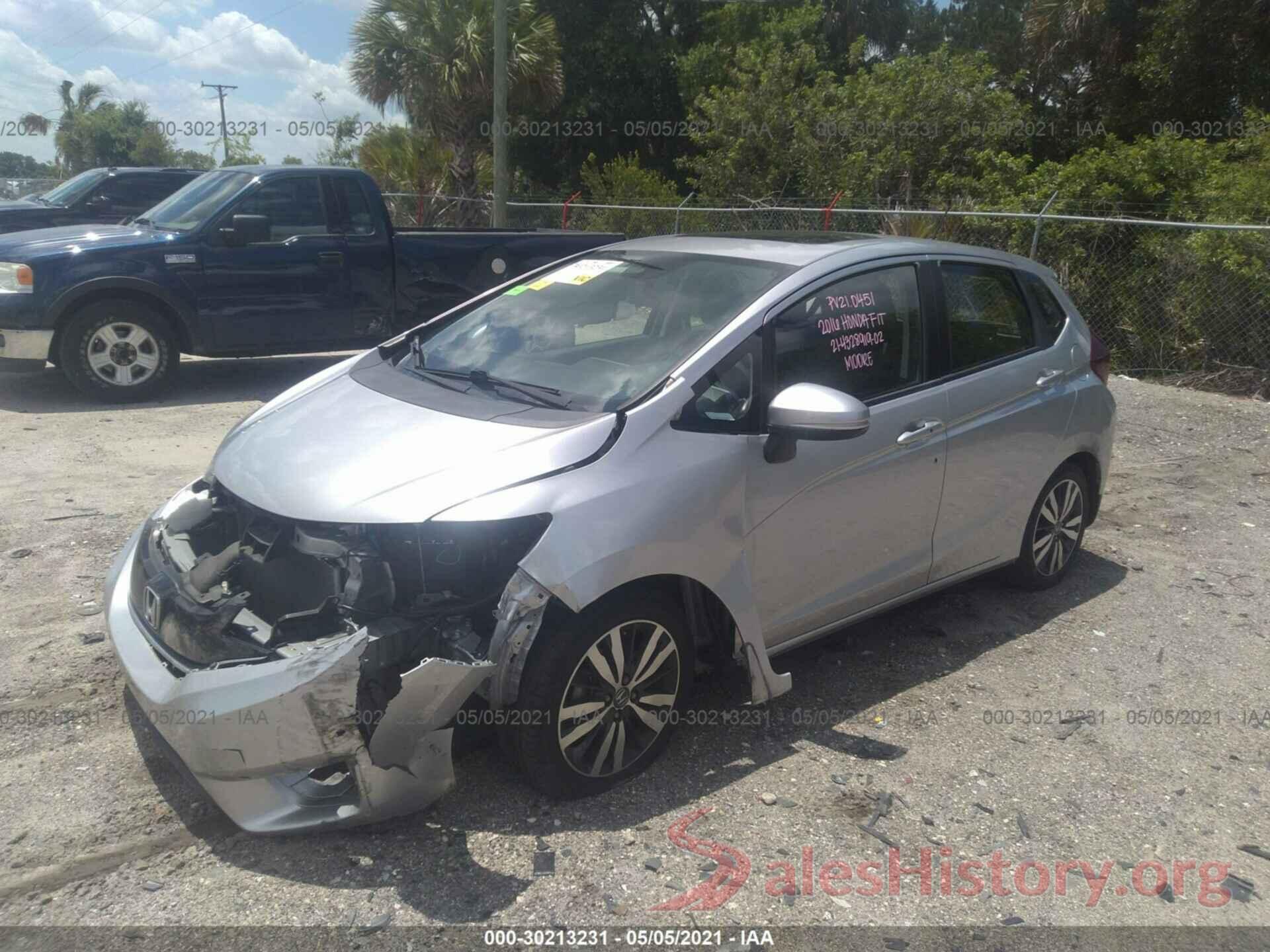 JHMGK5H73GX000887 2016 HONDA FIT