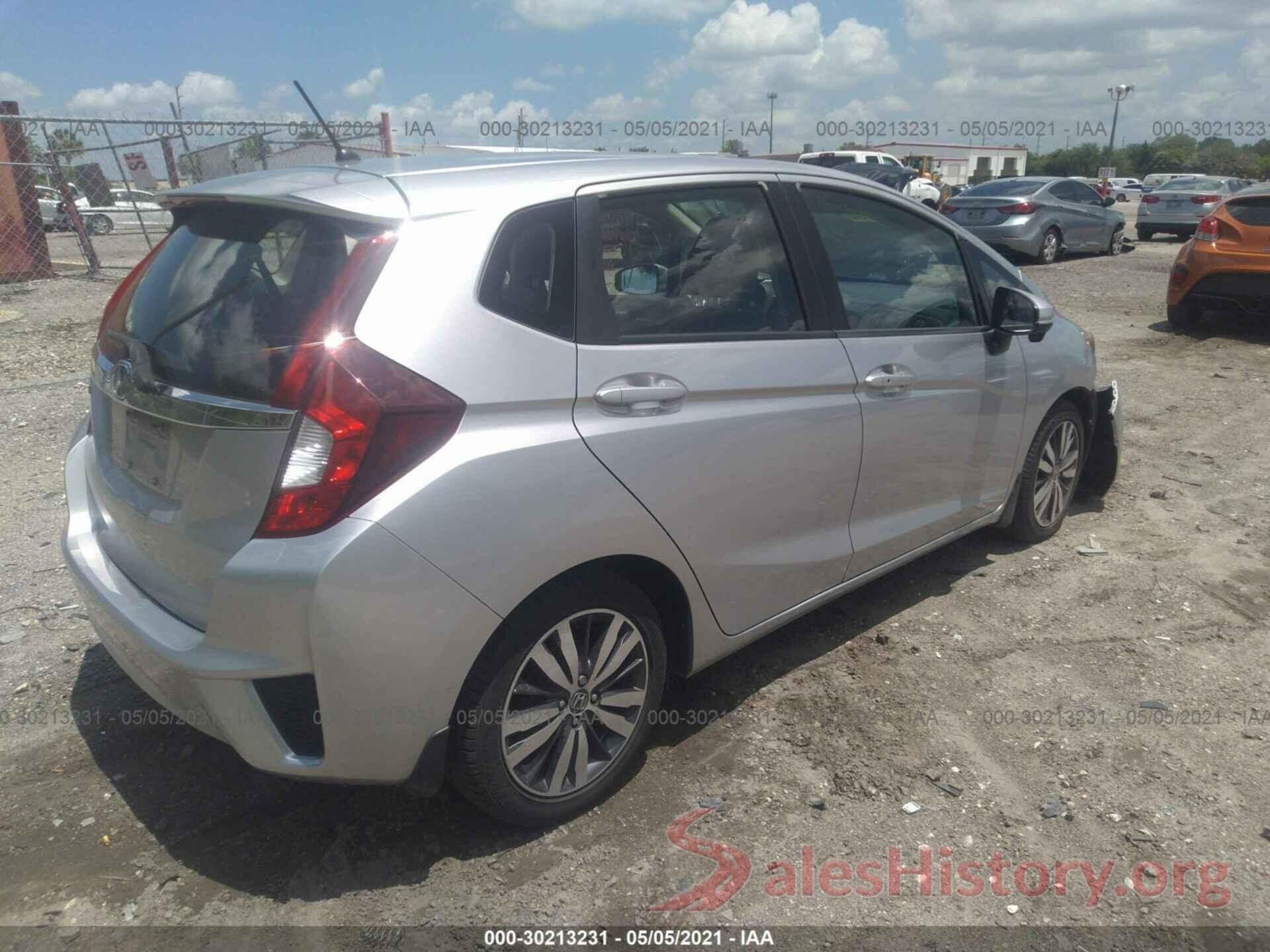 JHMGK5H73GX000887 2016 HONDA FIT