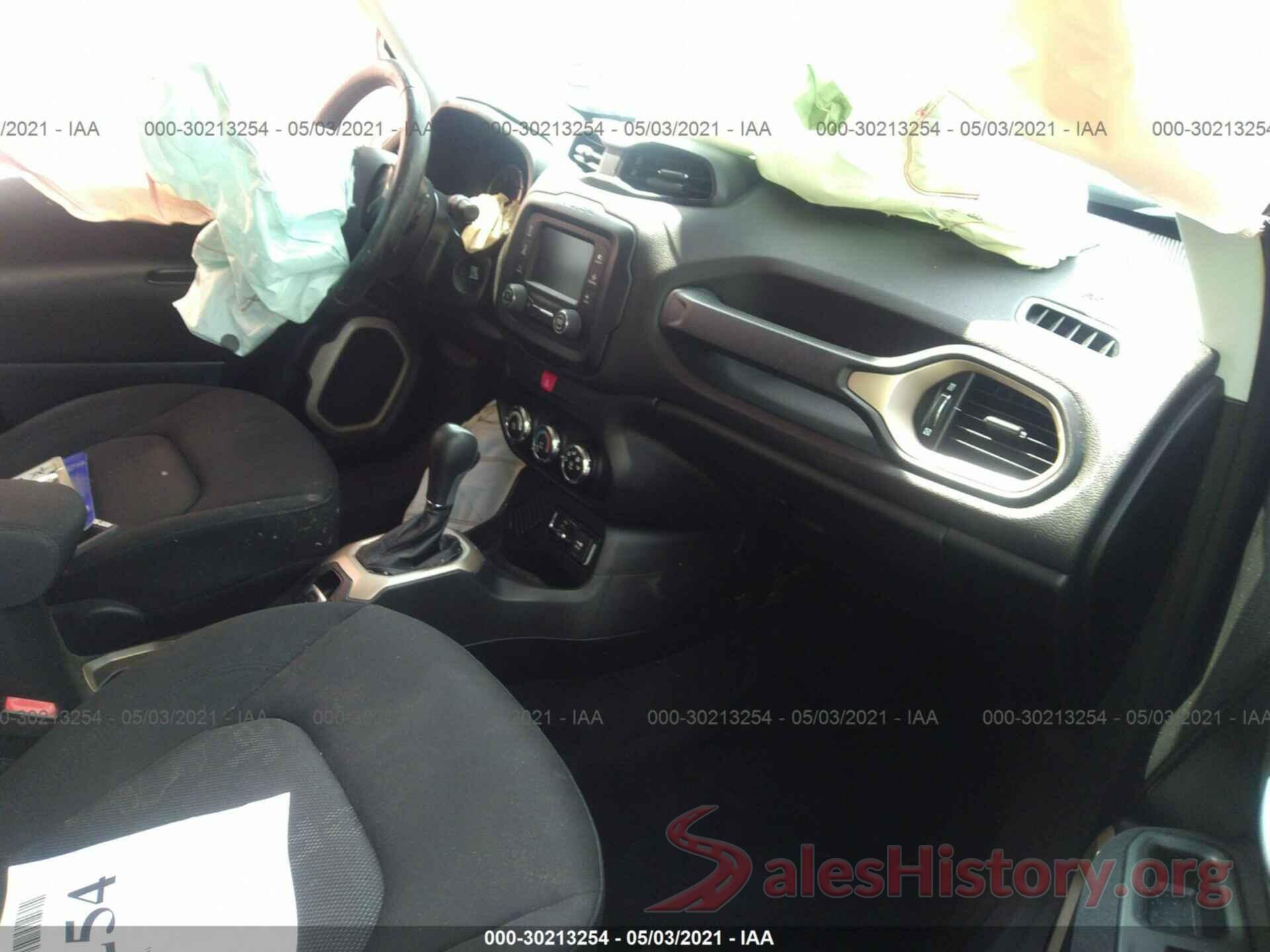 ZACCJABT5GPC48210 2016 JEEP RENEGADE