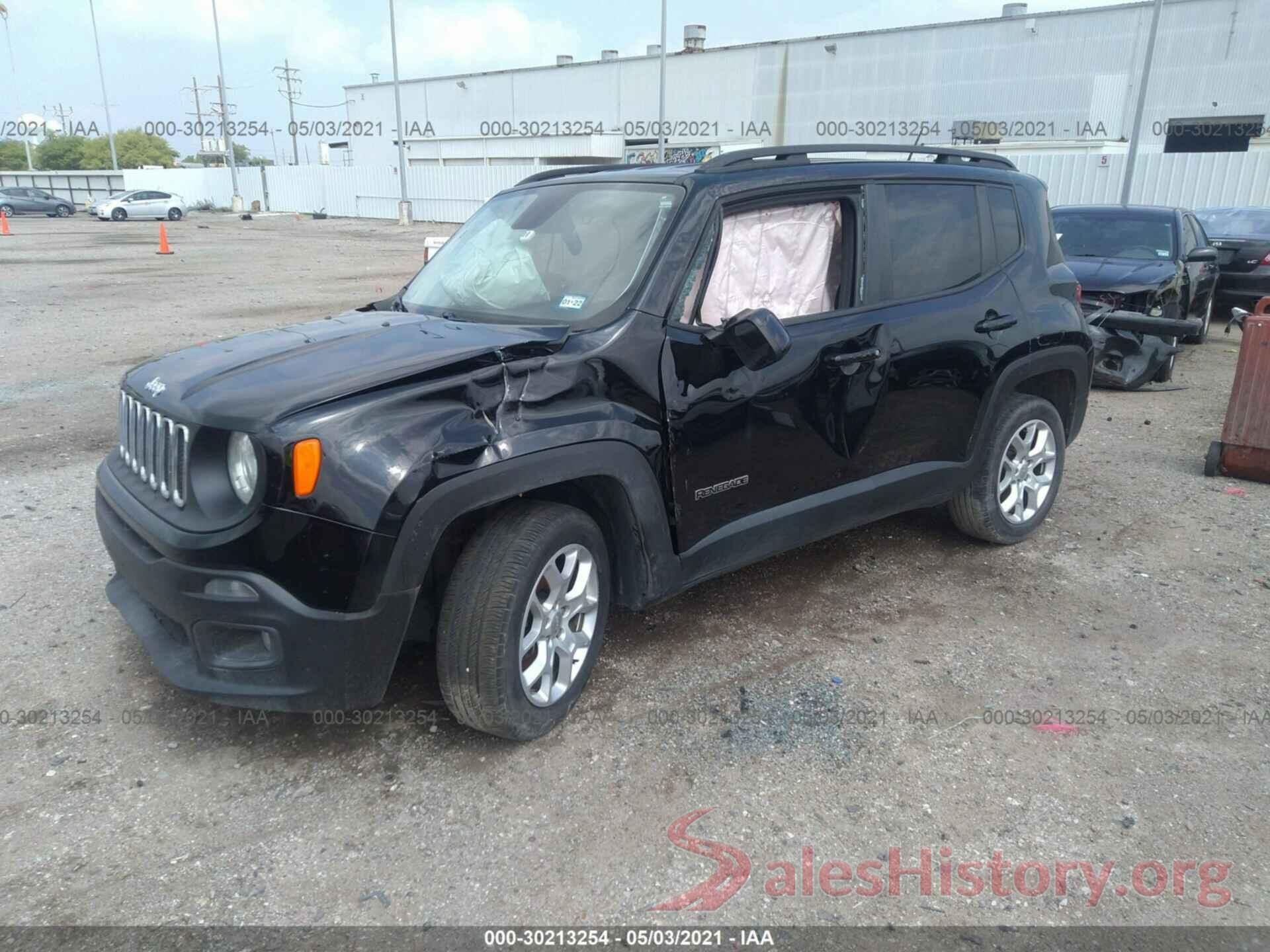 ZACCJABT5GPC48210 2016 JEEP RENEGADE