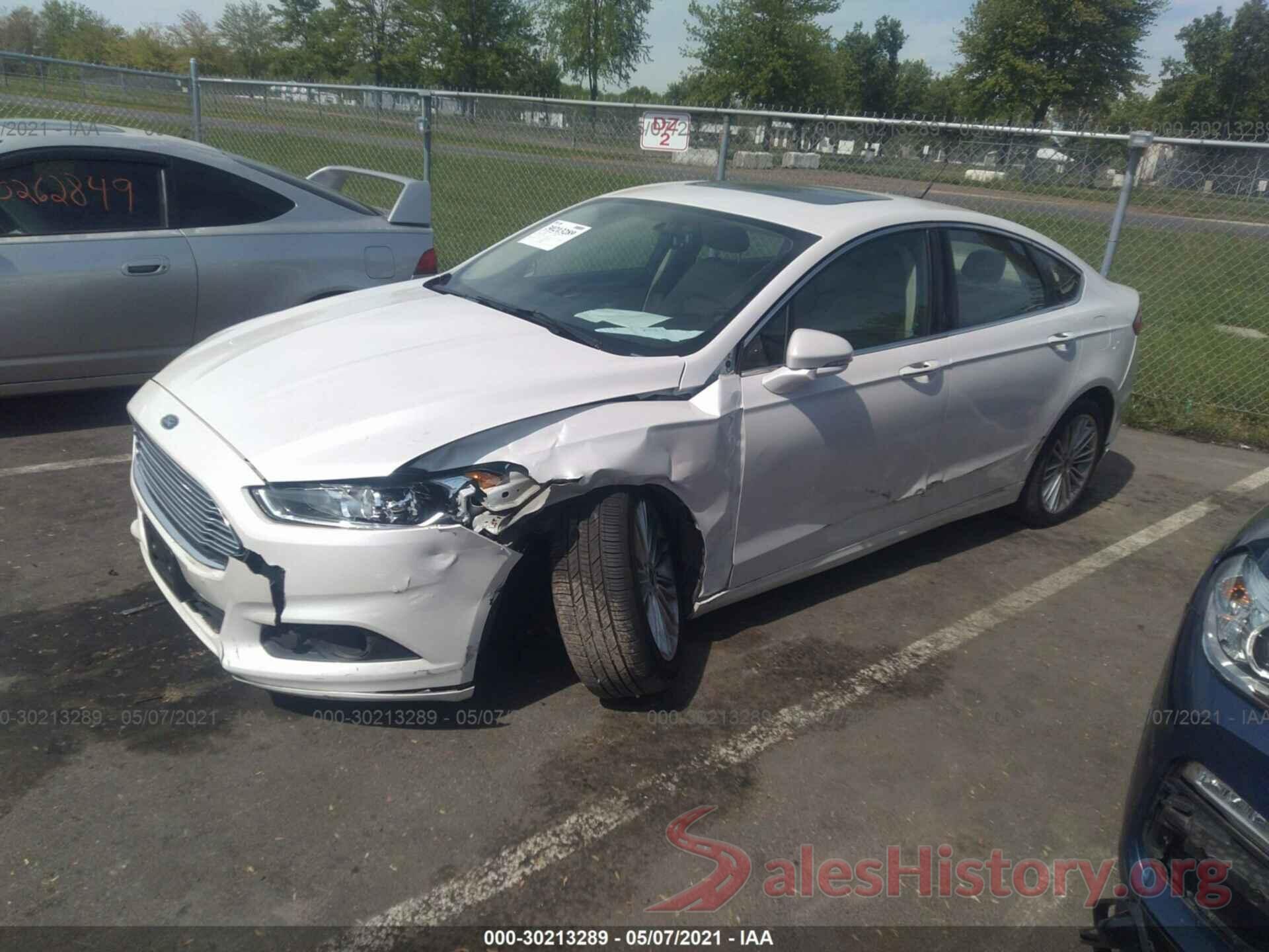 3FA6P0T94GR167445 2016 FORD FUSION