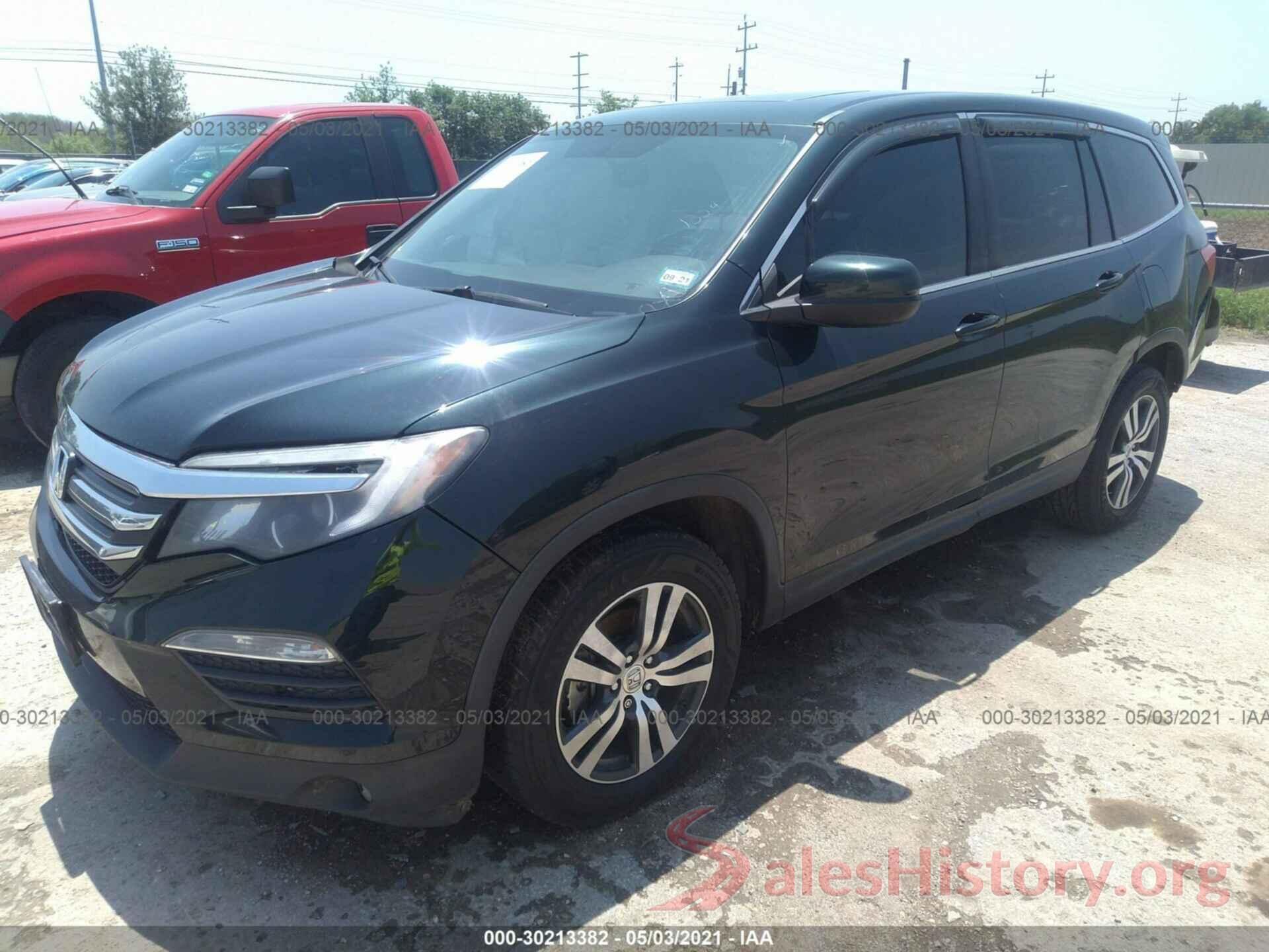 5FNYF5H51GB011230 2016 HONDA PILOT