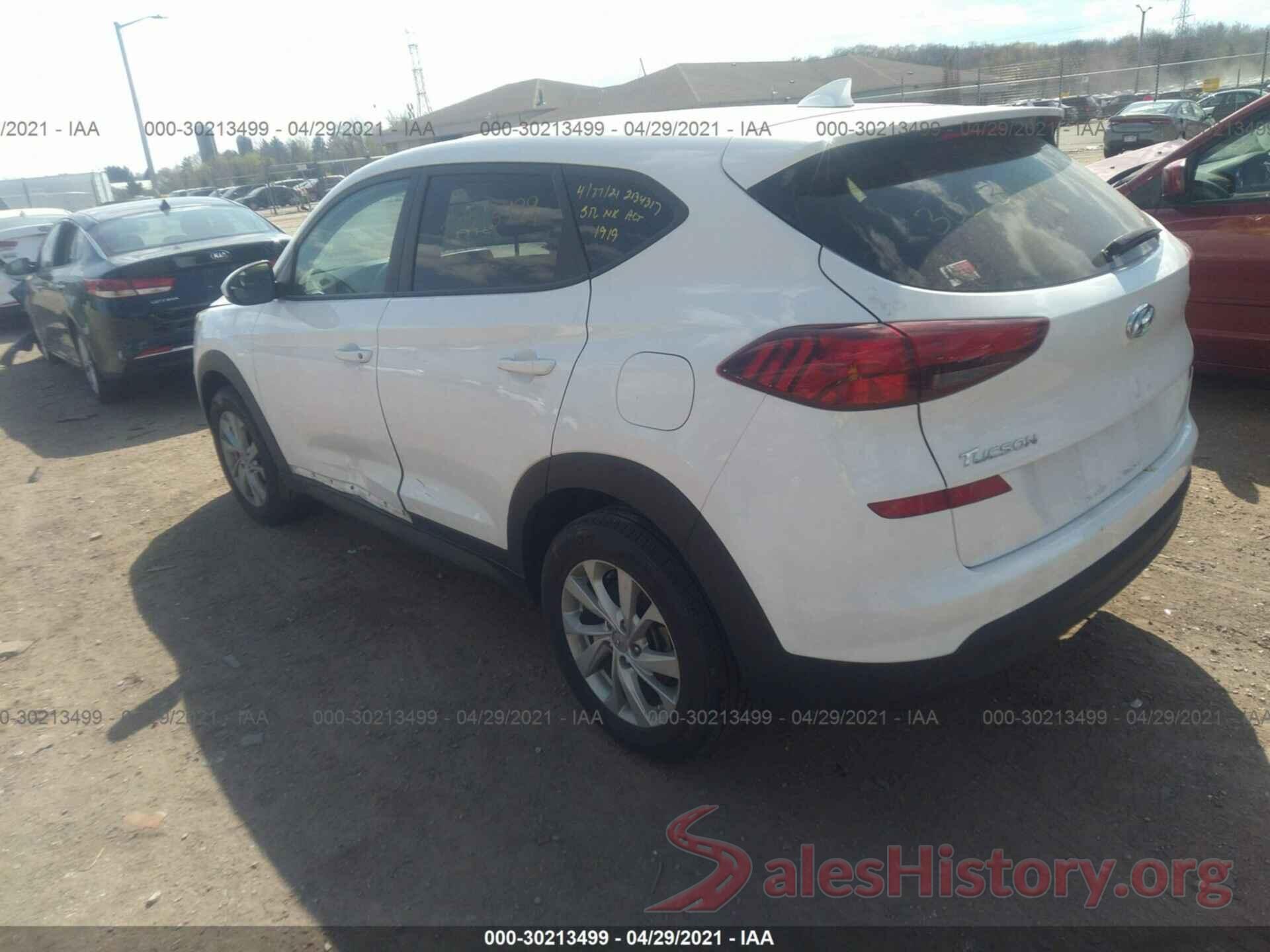 KM8J23A45KU882520 2019 HYUNDAI TUCSON