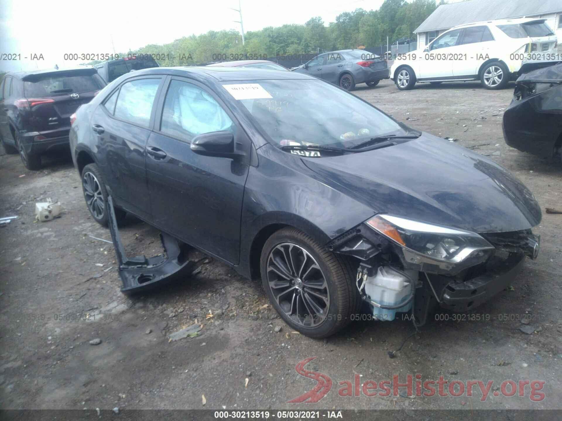 2T1BURHE4GC721083 2016 TOYOTA COROLLA