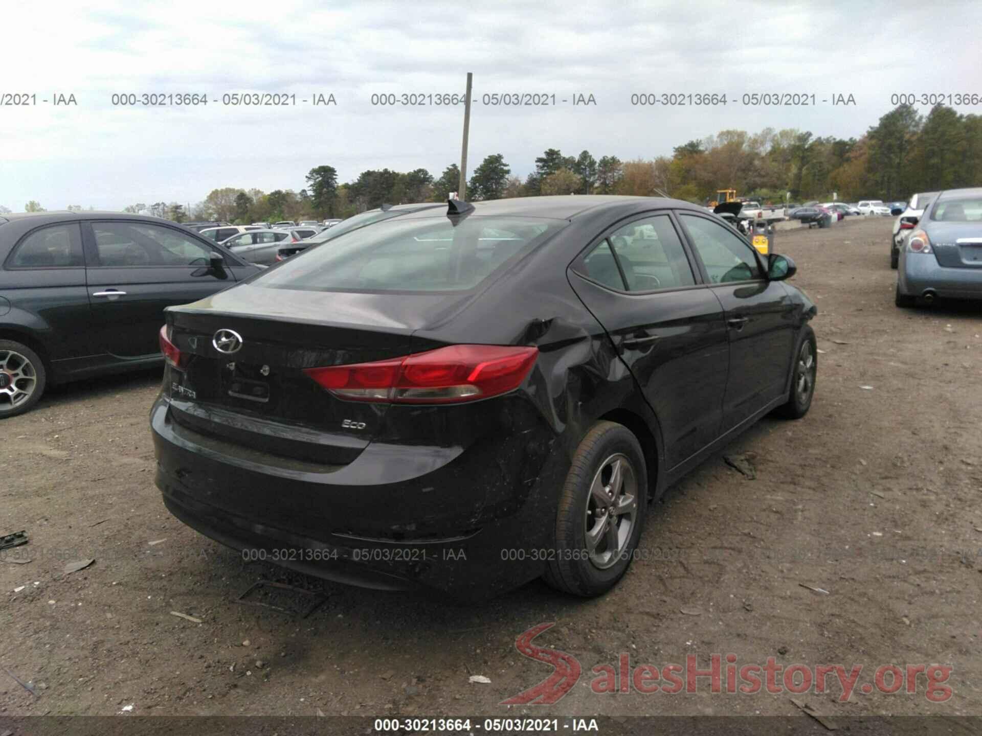 5NPD94LA8HH105127 2017 HYUNDAI ELANTRA